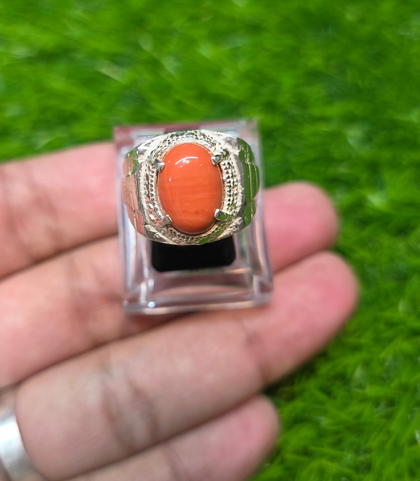 Premium Quality Marjan Ring