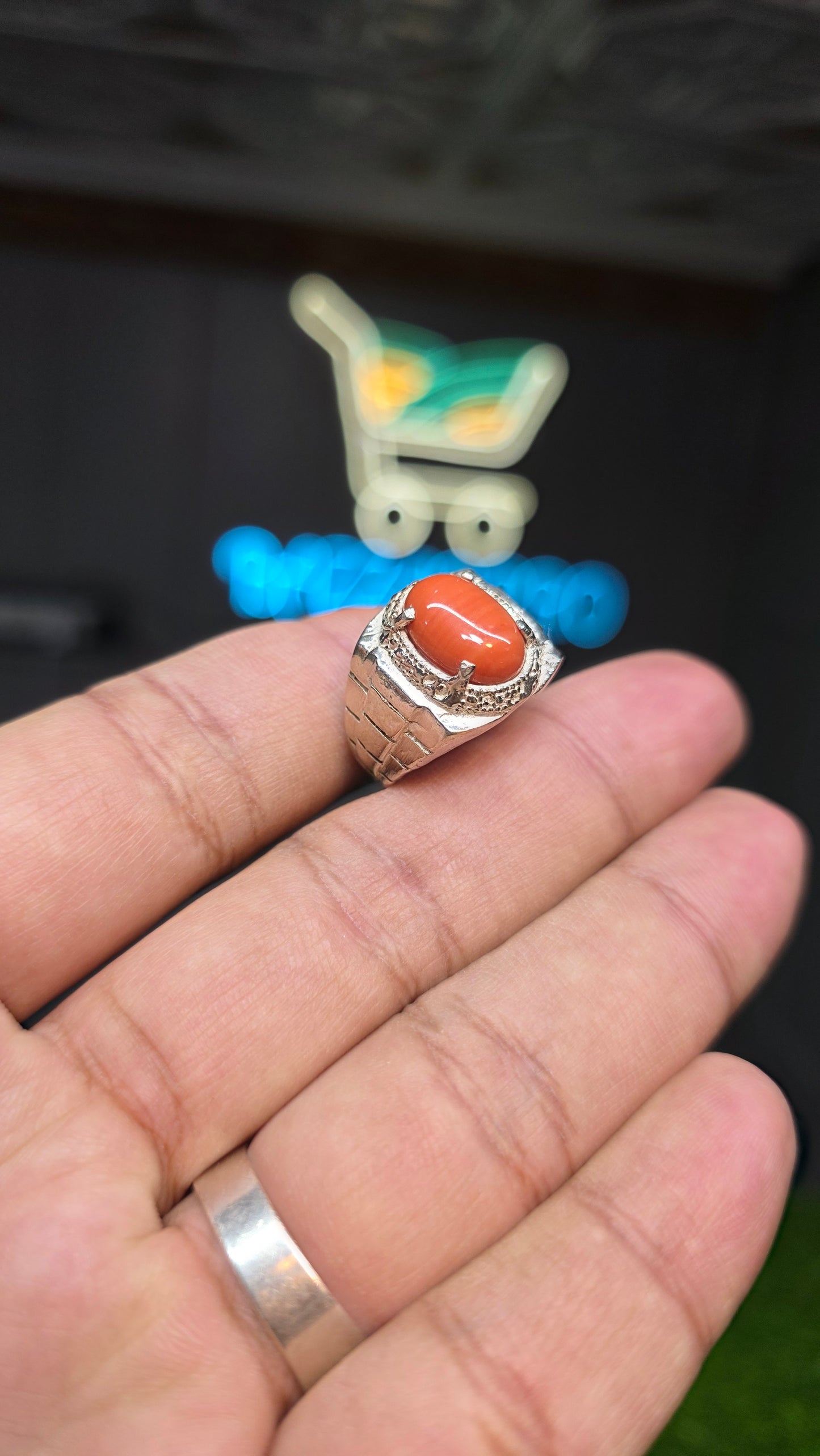 Premium Quality Marjan Ring