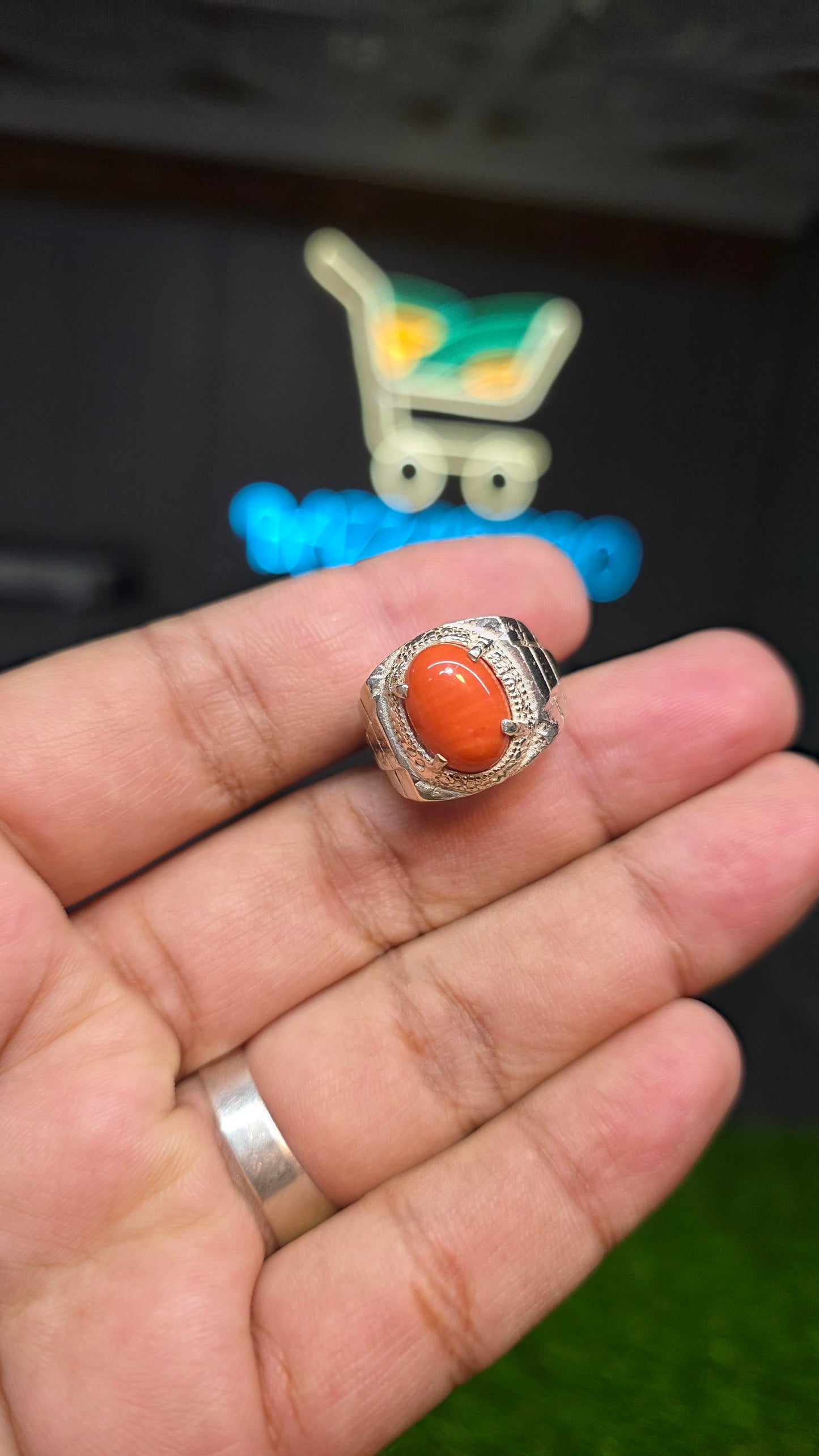 Premium Quality Marjan Ring