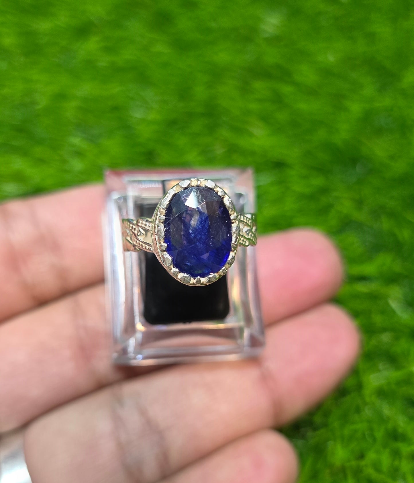 Premium Quality Neelam Ring