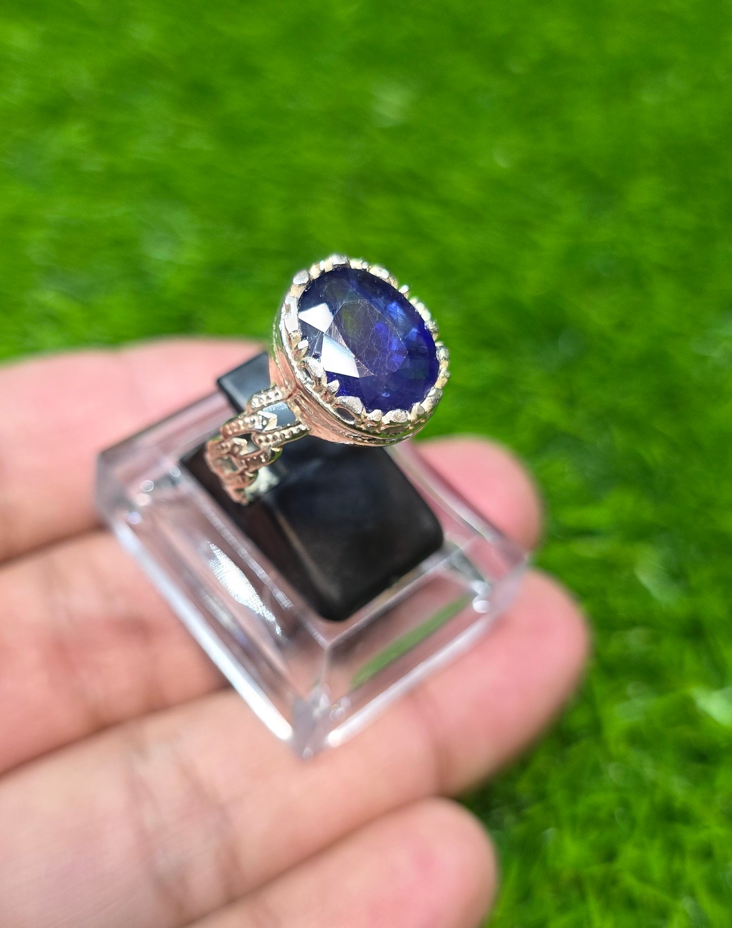 Premium Quality Neelam Ring