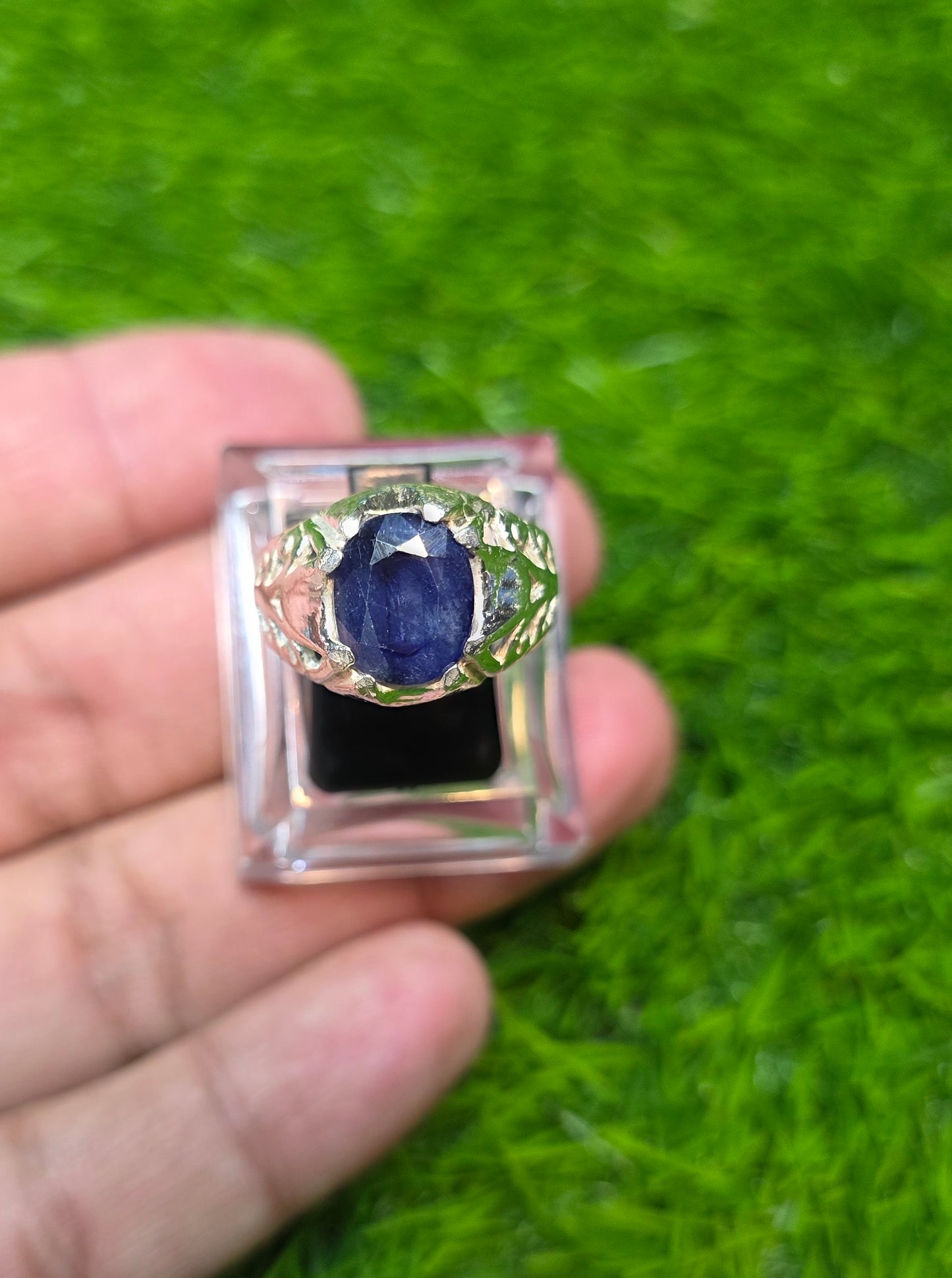 Premium Quality Neelam Ring