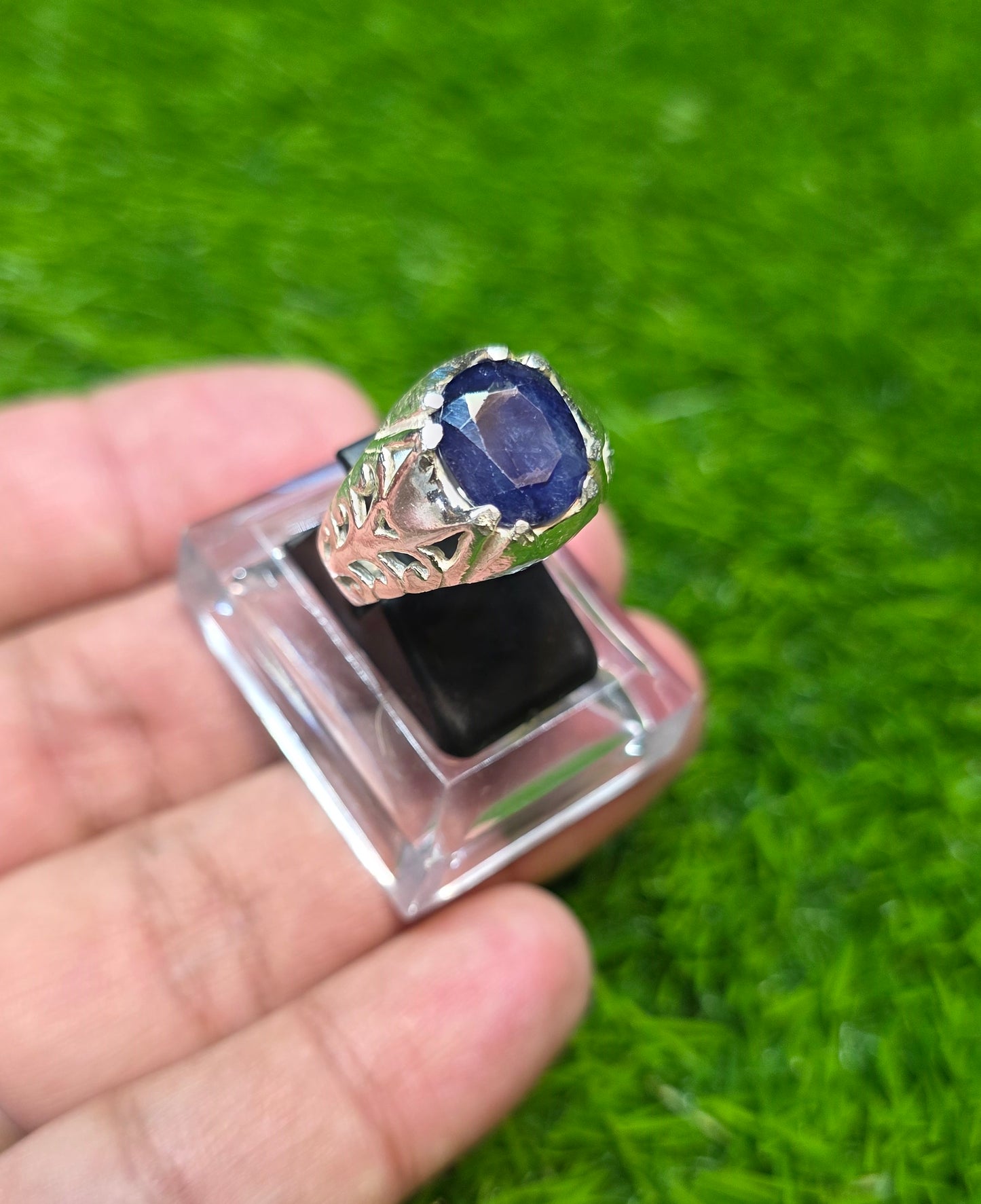 Premium Quality Neelam Ring