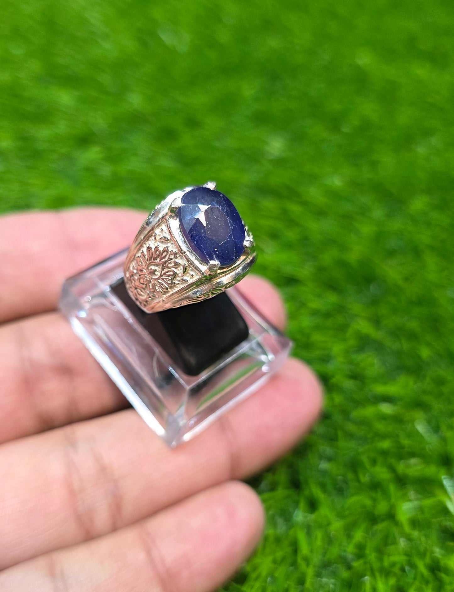 Premium Quality Neelam Ring