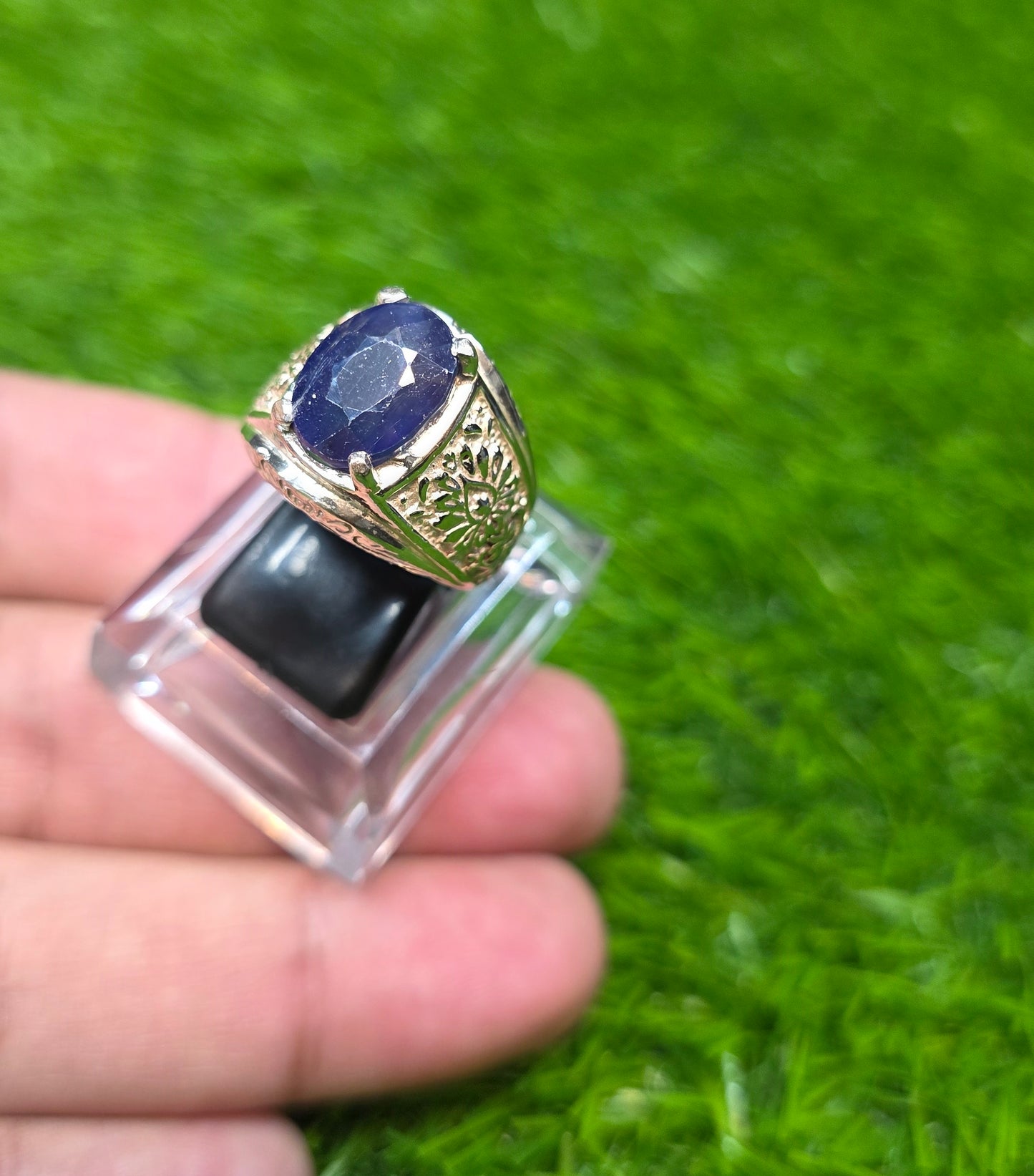Premium Quality Neelam Ring