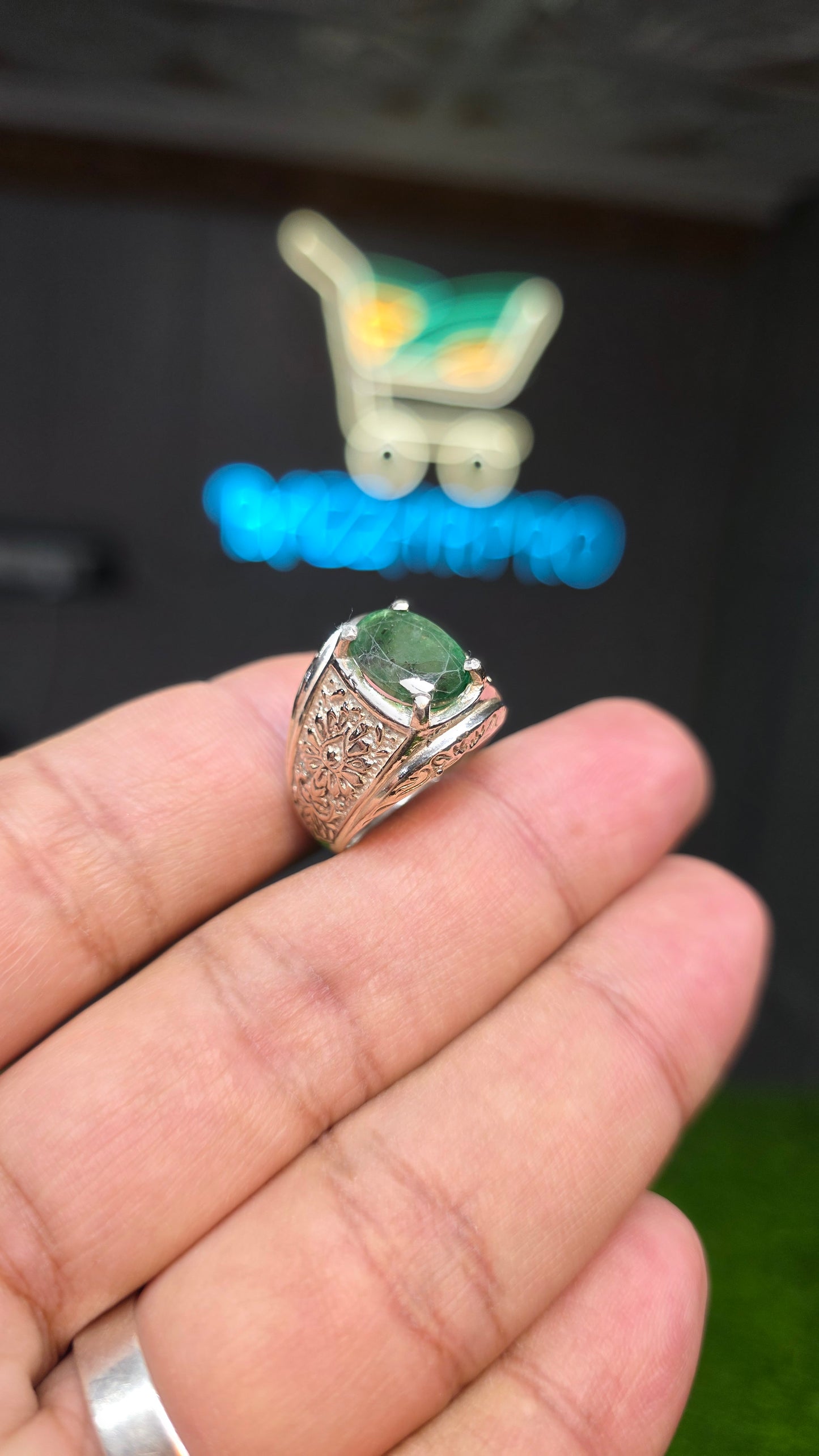 Premium Quality Zamurd Ring