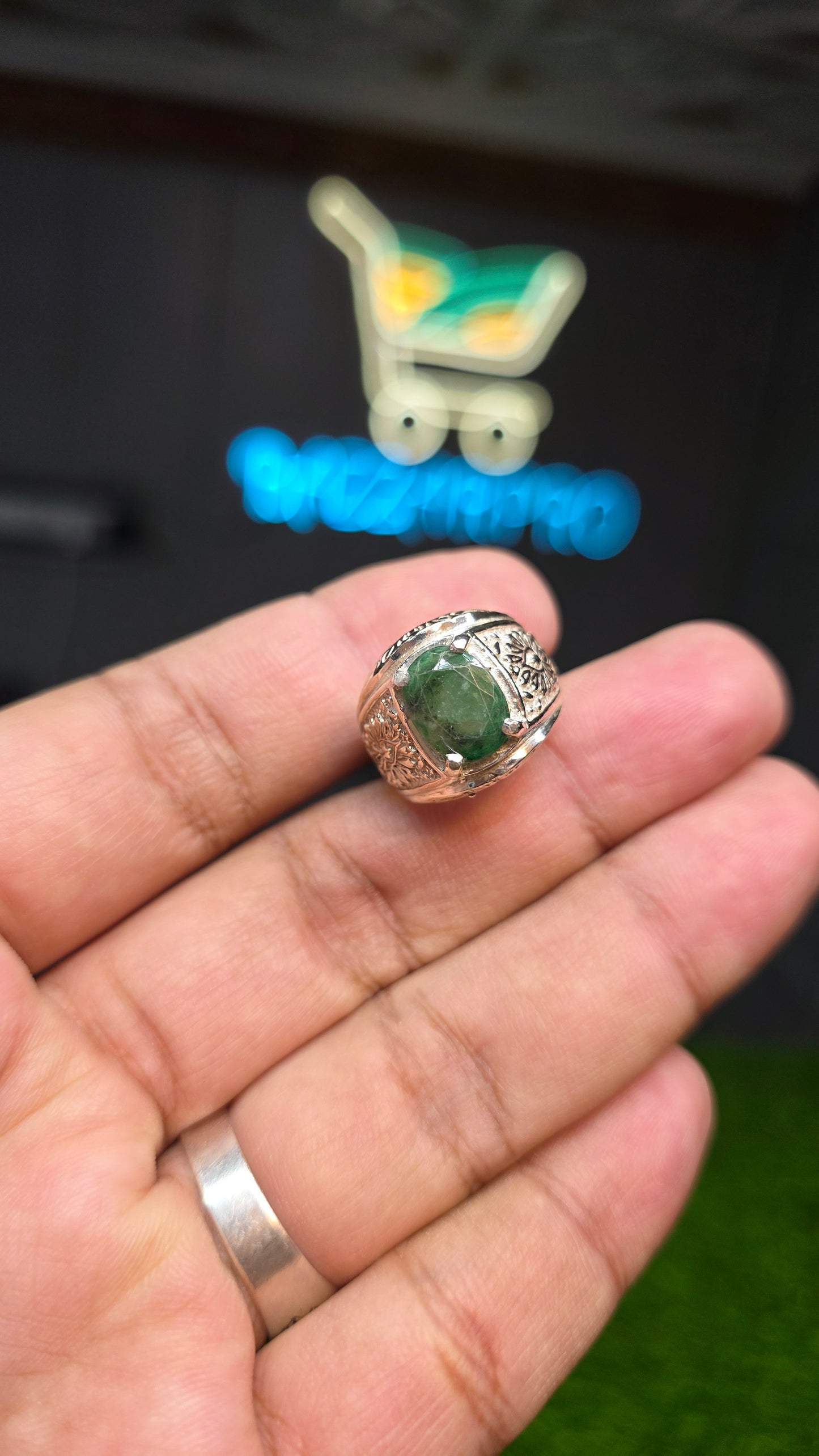 Premium Quality Zamurd Ring