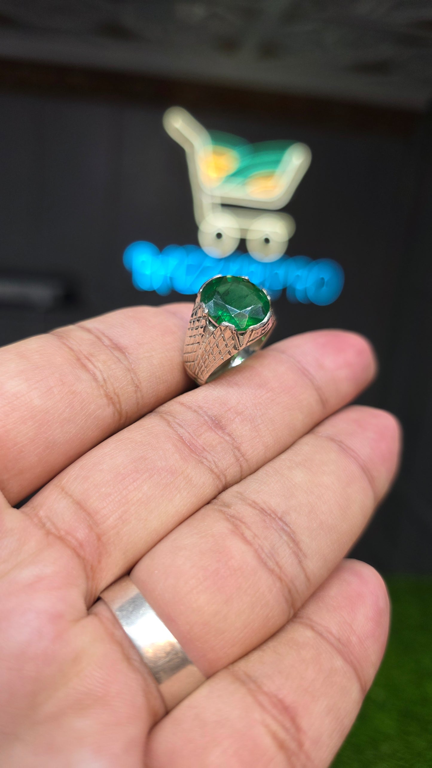 Premium Quality Gilson Zamurd Ring