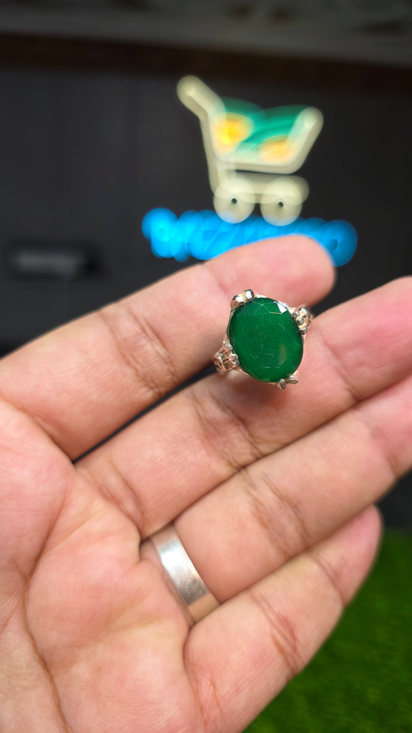Premium Quality Zamurd Ring