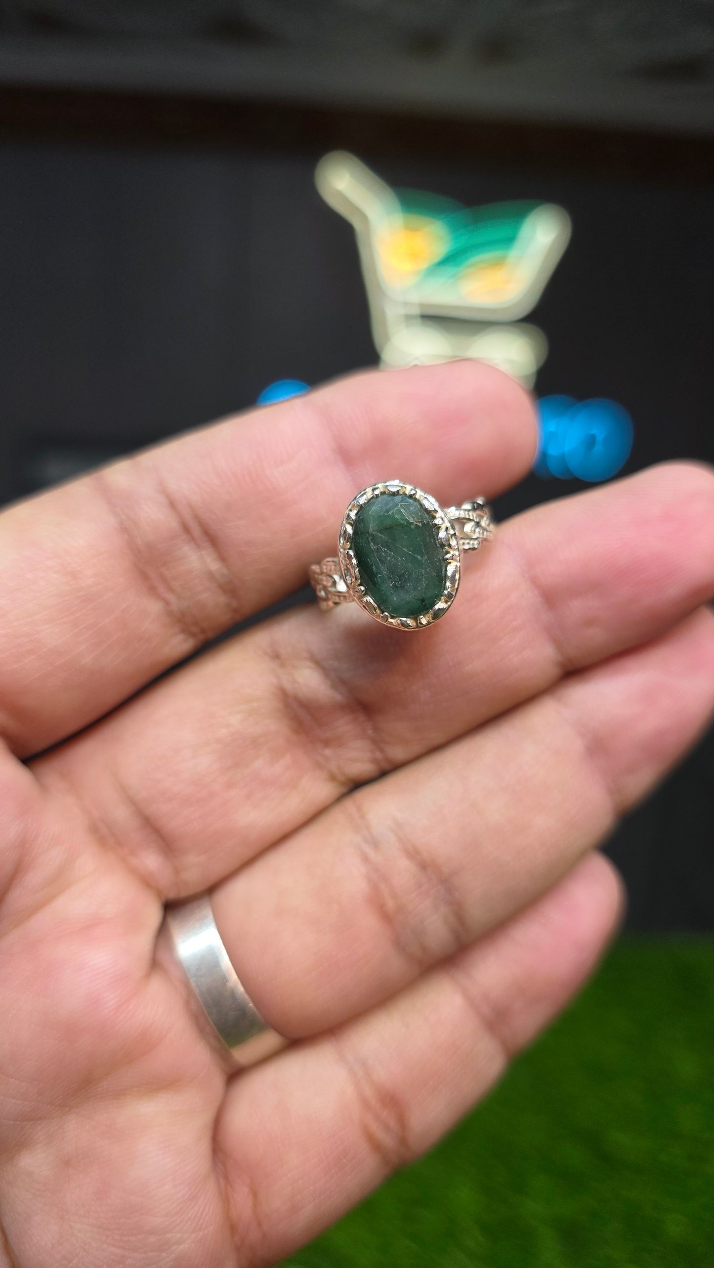 Premium Quality Zamurd Ring
