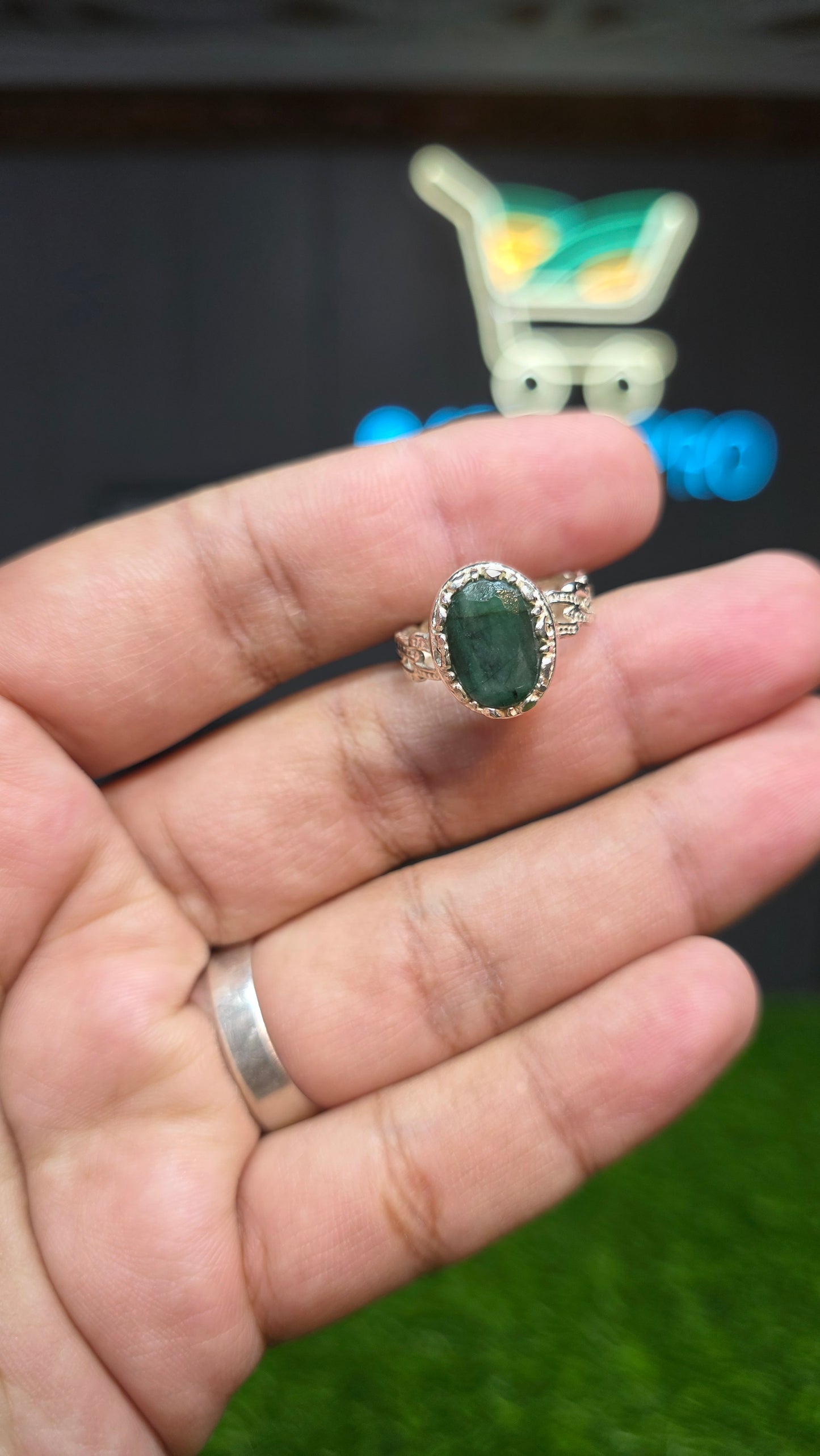 Premium Quality Zamurd Ring