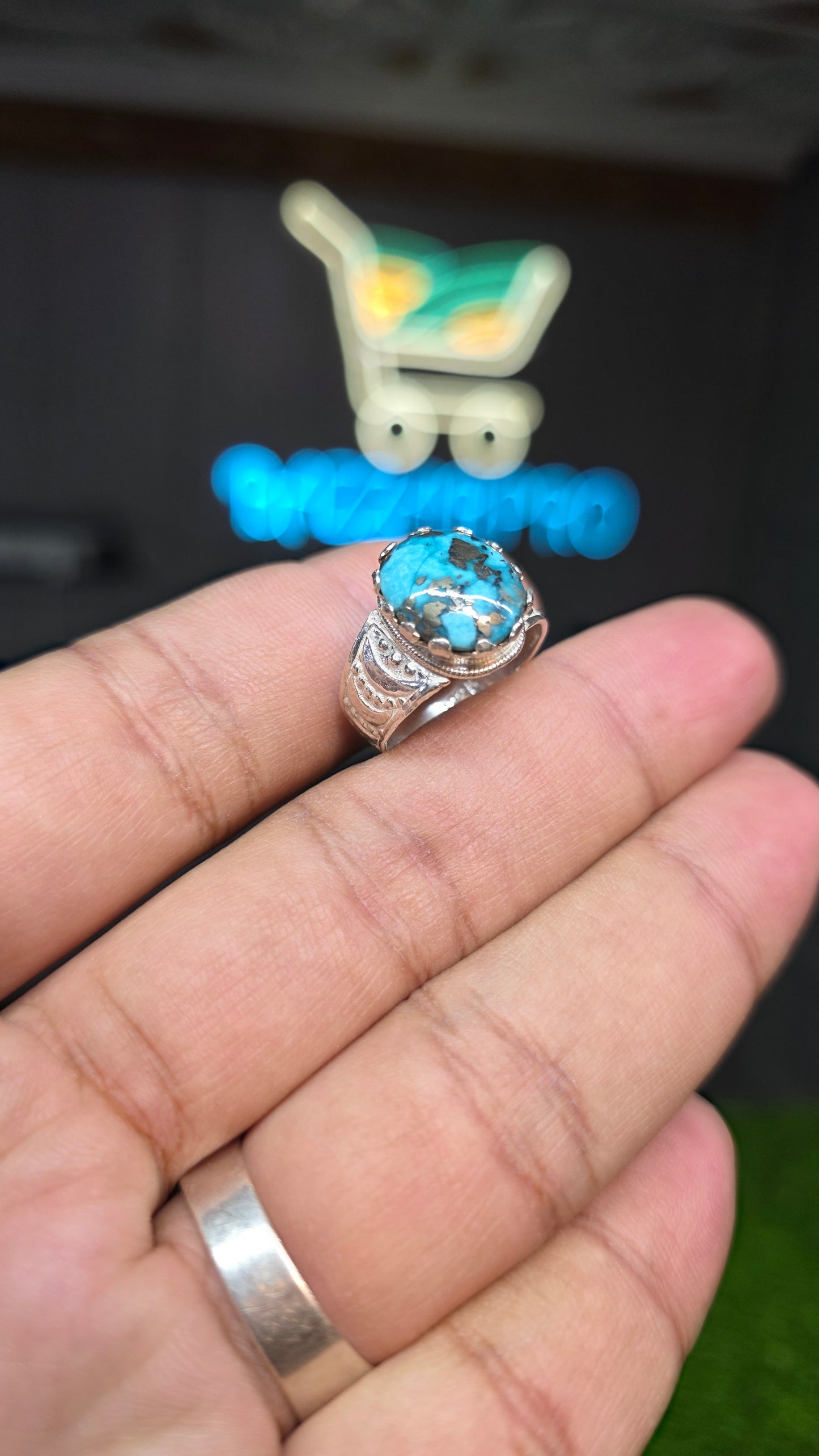 Premium Quality Nisha Puri Feroza Ring