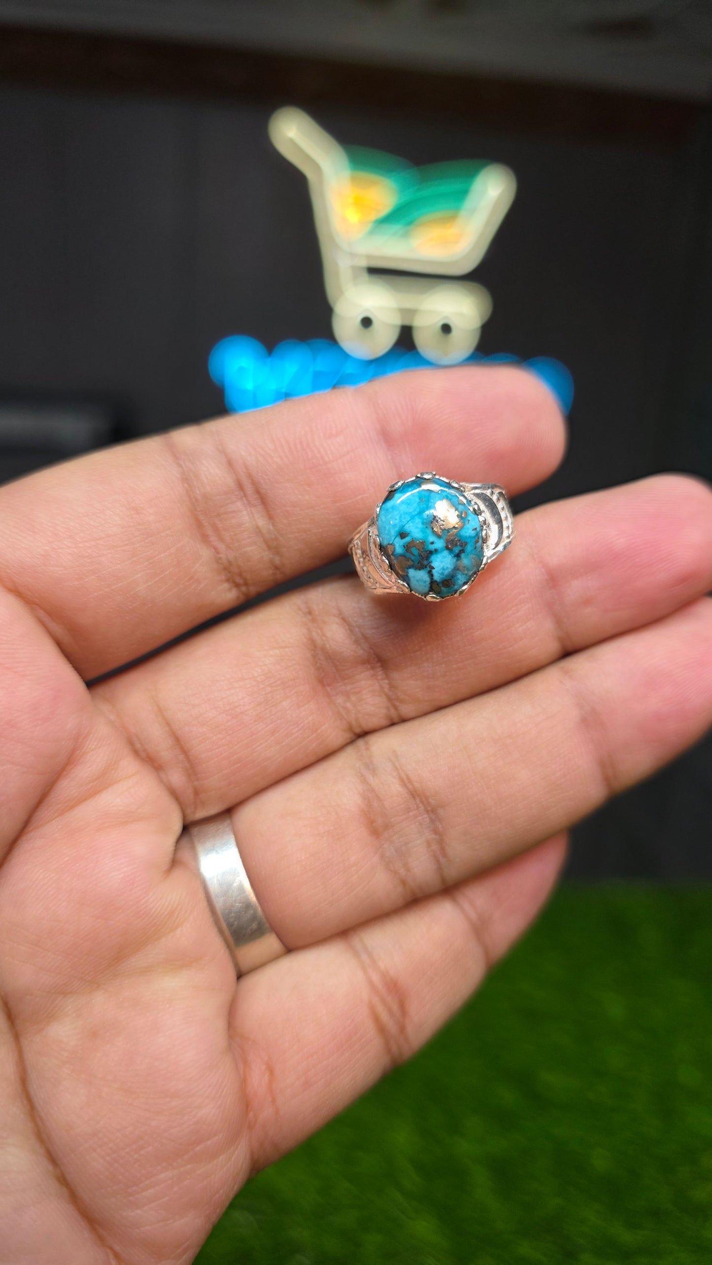 Premium Quality Nisha Puri Feroza Ring