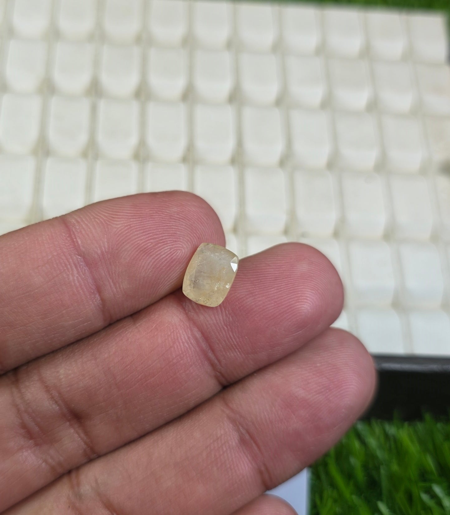 Natural Ceylon Pukhraj Stone With Lab Certificate