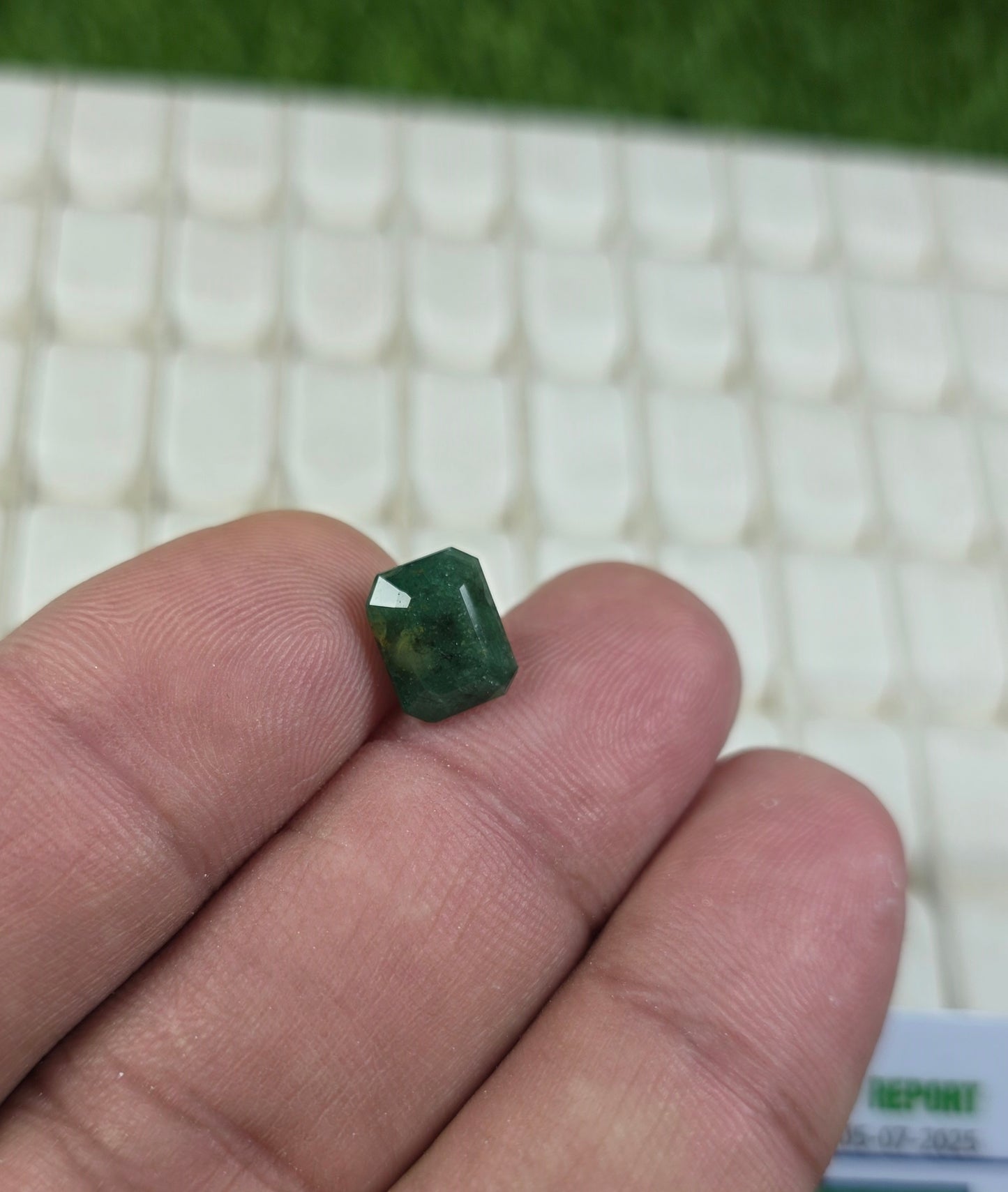 Natural Swat Zamurd Stone With Lab Certificate