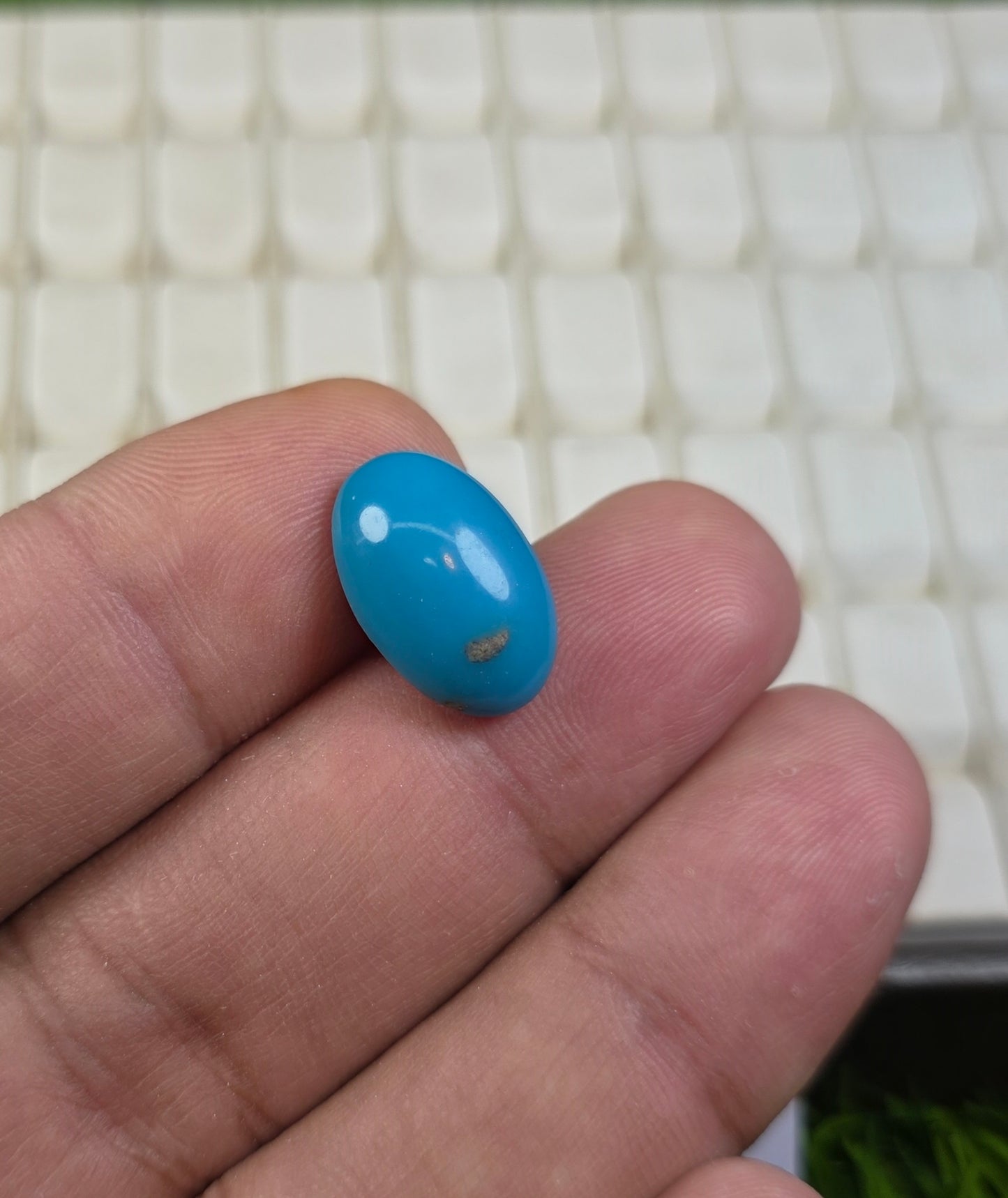 Natural Feroza Stone With Lab Certificate