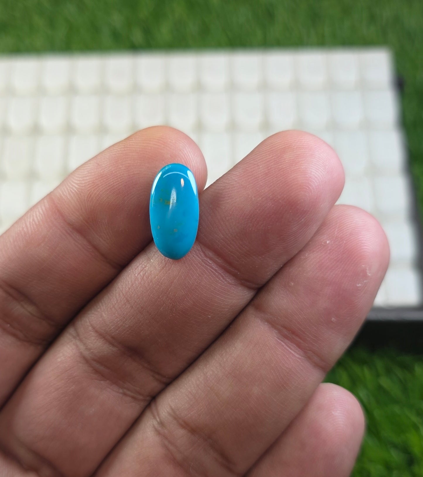 Natural Feroza Stone With Lab Certificate