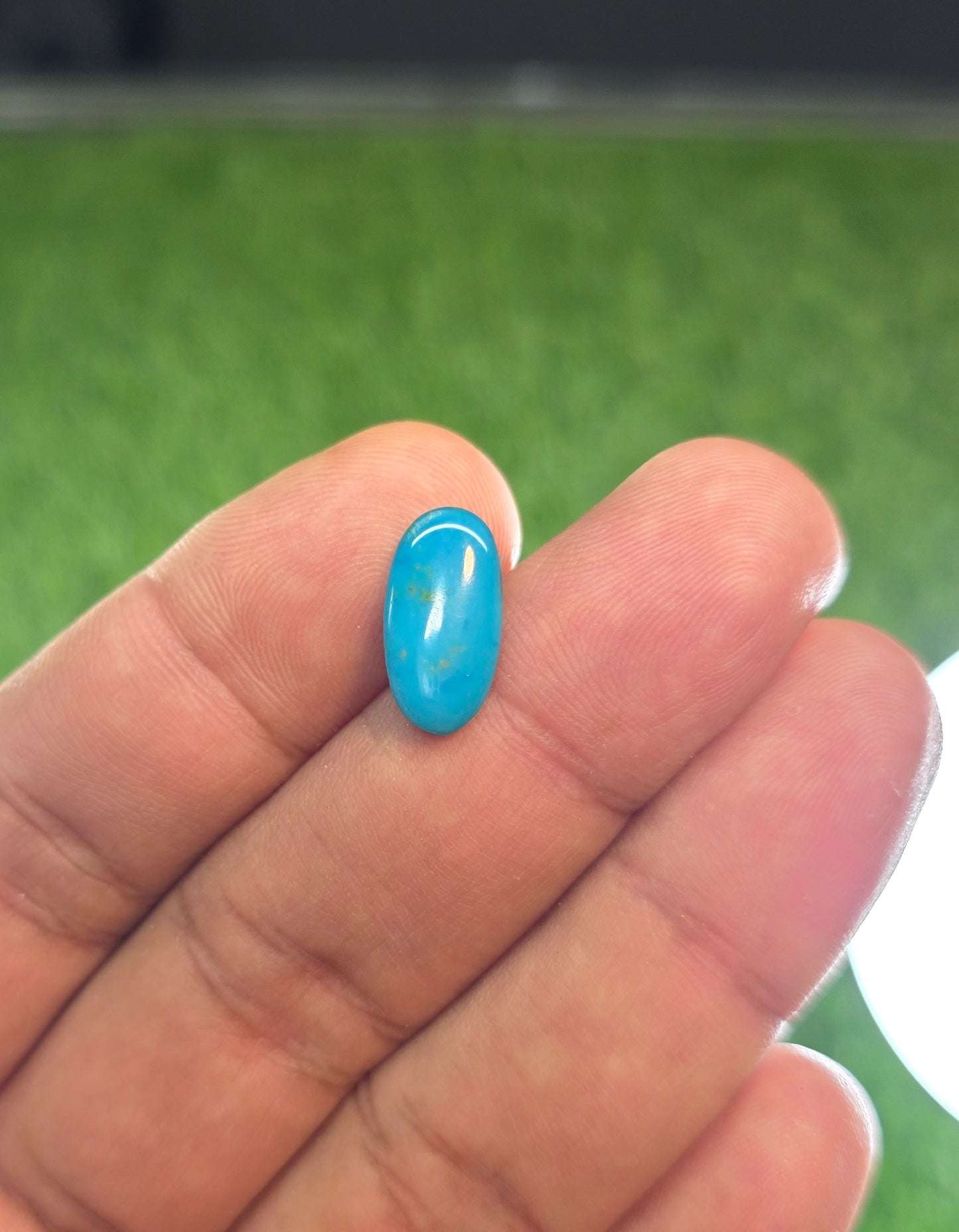 Natural Feroza Stone With Lab Certificate