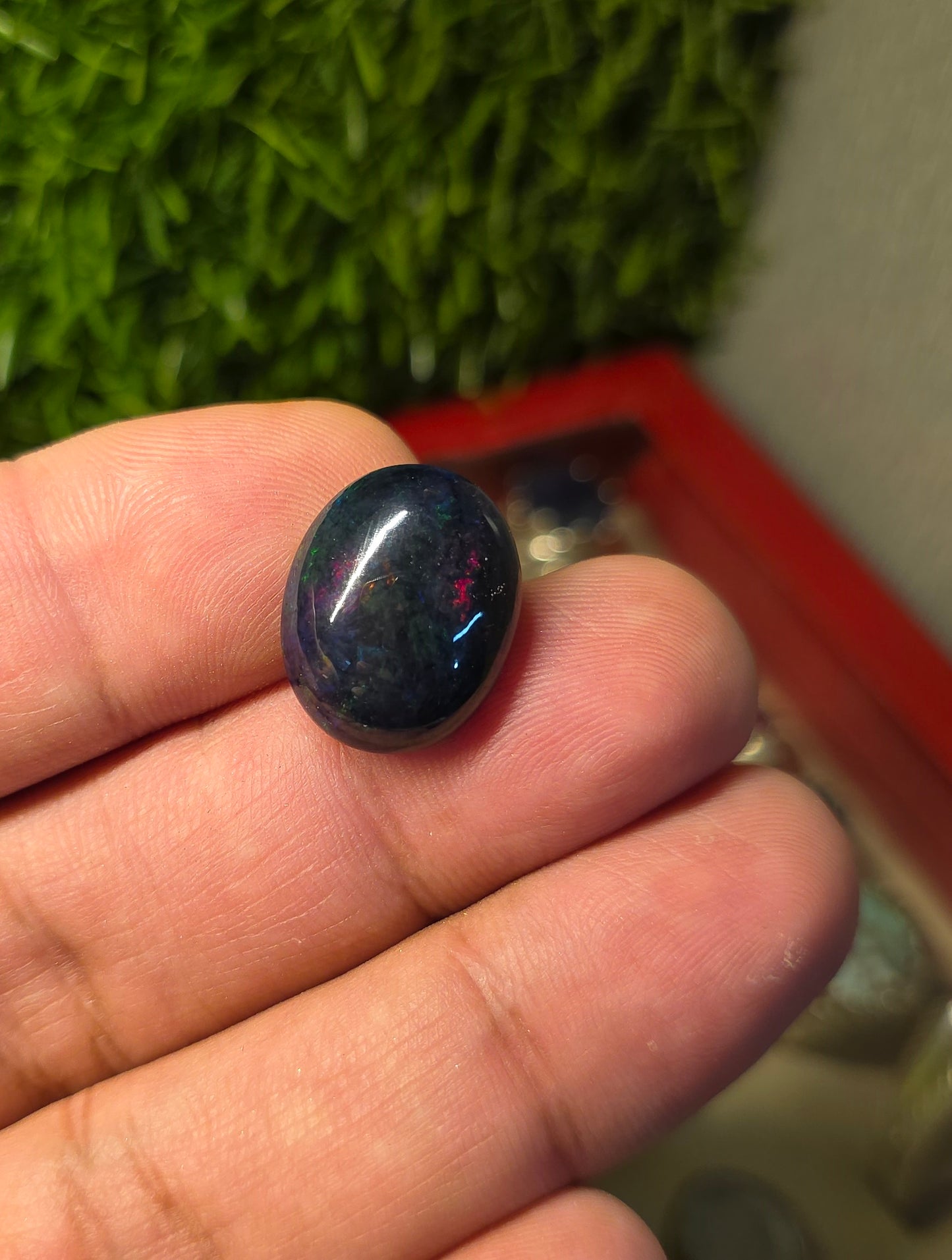 Natural Full Fire Opal Stone With Lab Certificate