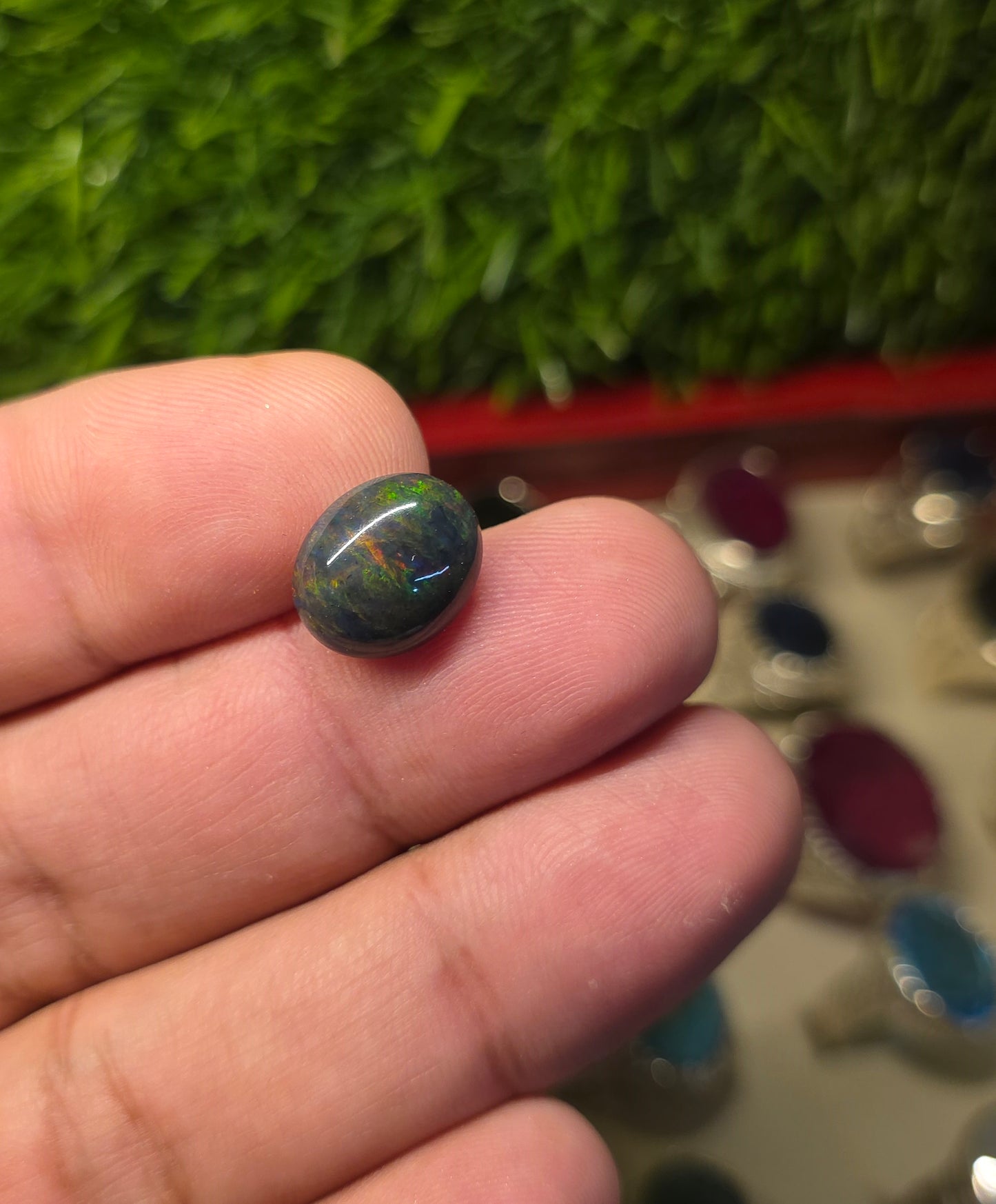 Natural Opal Stone With Lab Certificate