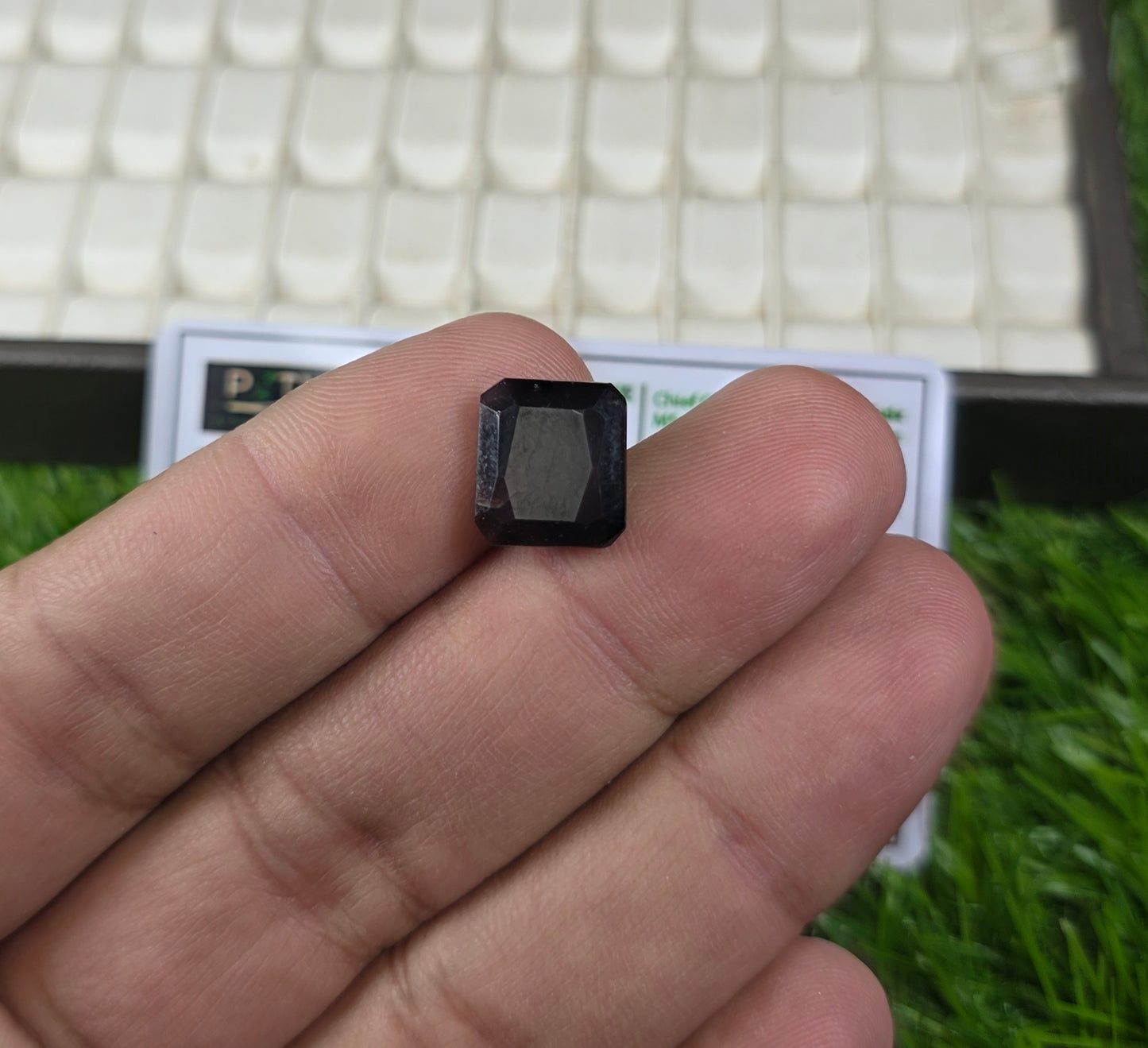 Natural Garnet Stone With Lab Certificate