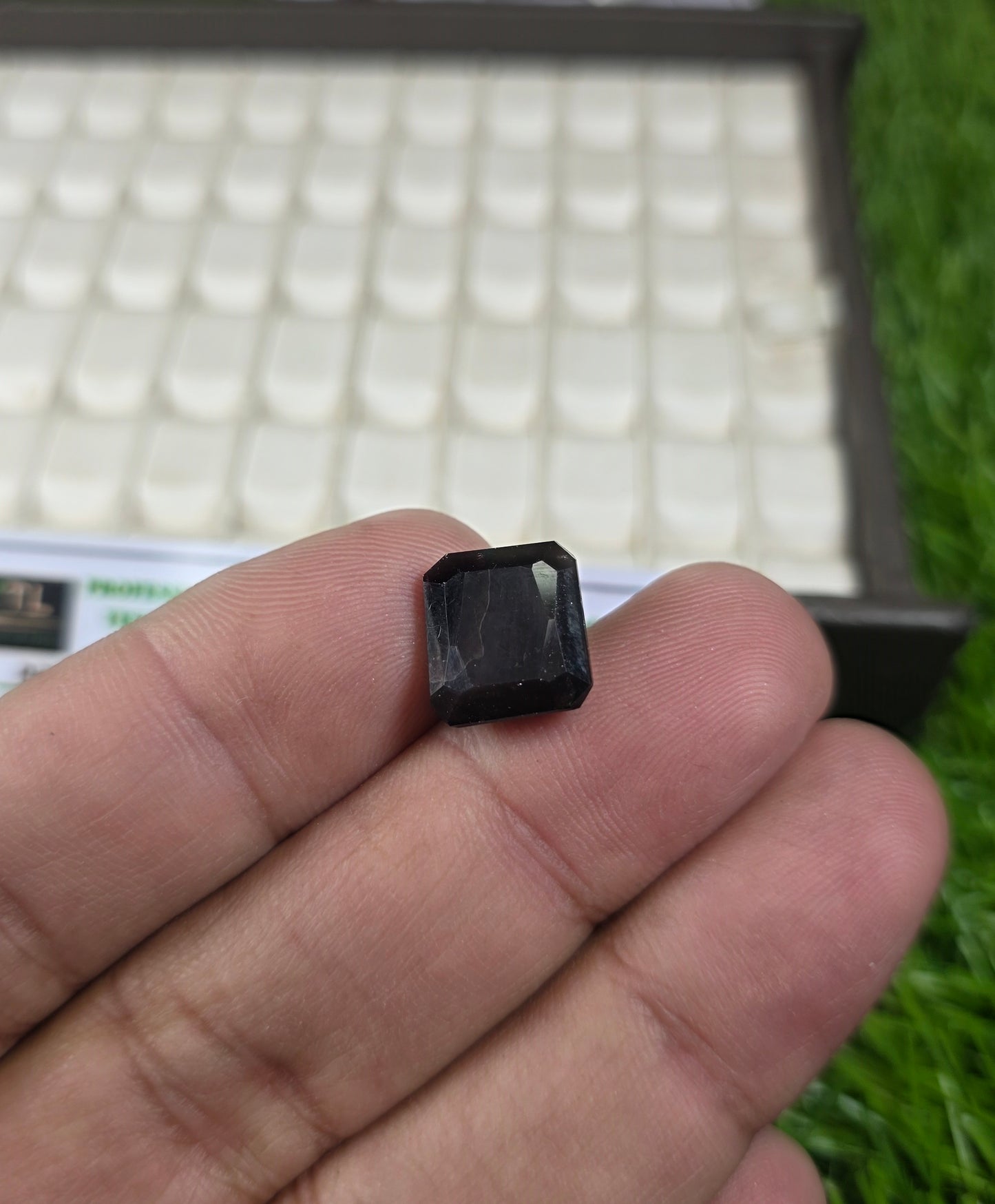 Natural Garnet Stone With Lab Certificate