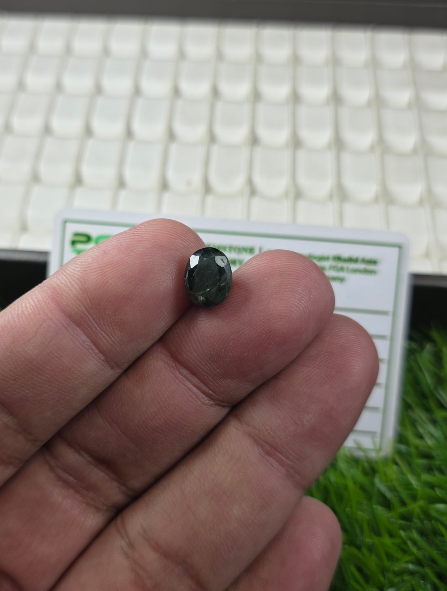 Natural Epiodte Stone With Lab Certificate