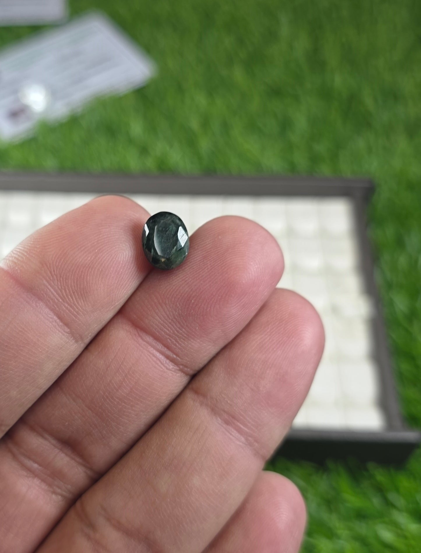 Natural Epiodte Stone With Lab Certificate