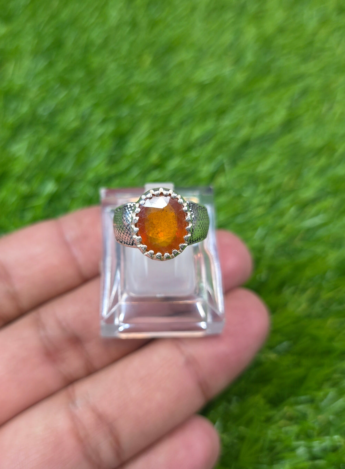 Premium Quality Pukhraj Ring