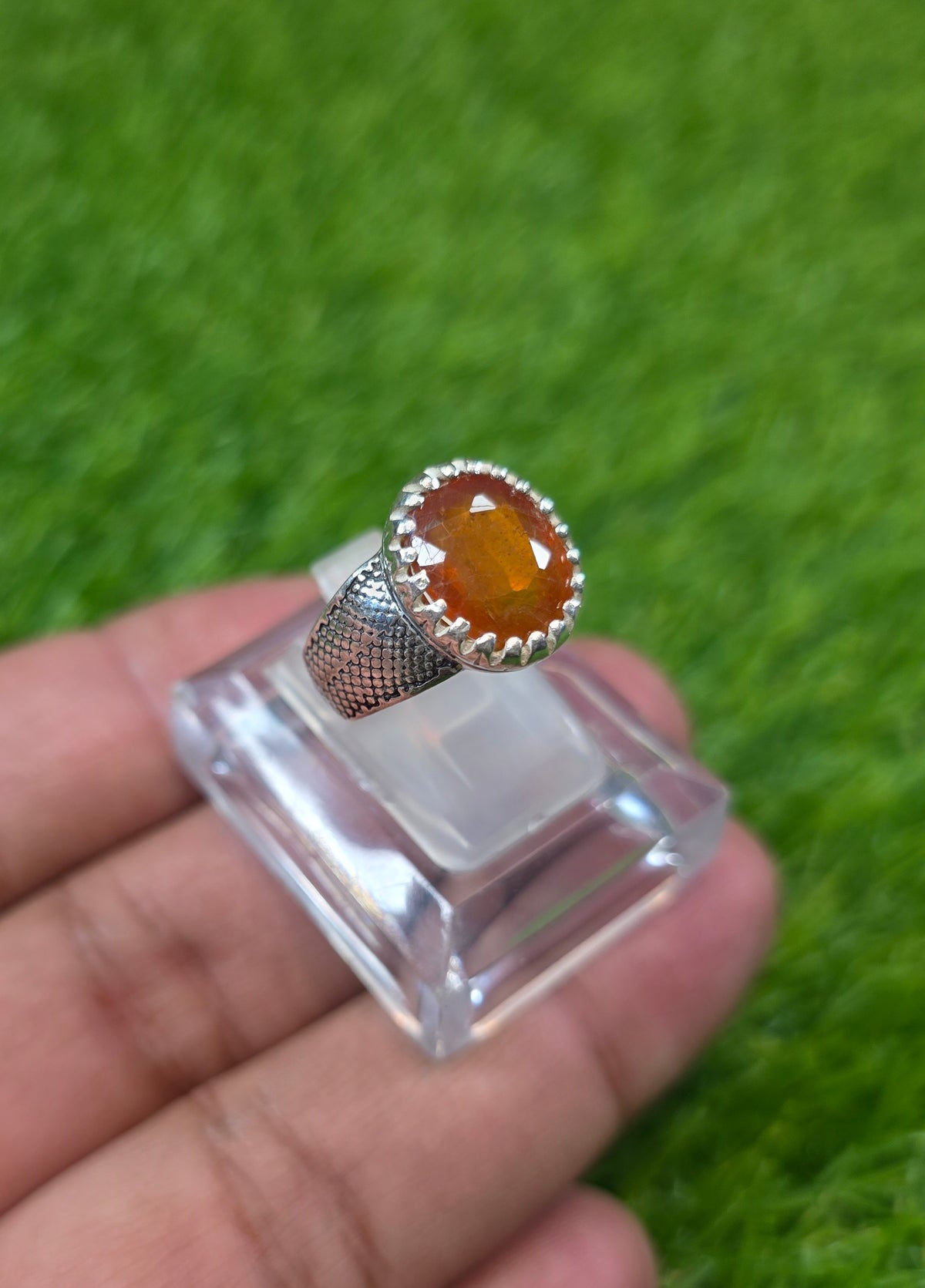 Premium Quality Pukhraj Ring