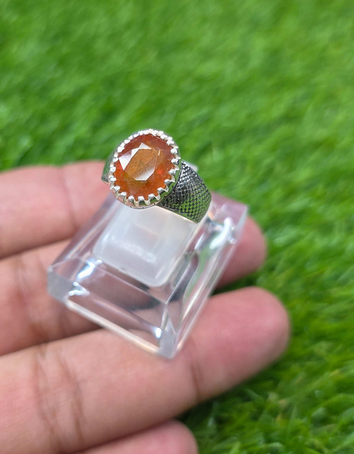 Premium Quality Pukhraj Ring