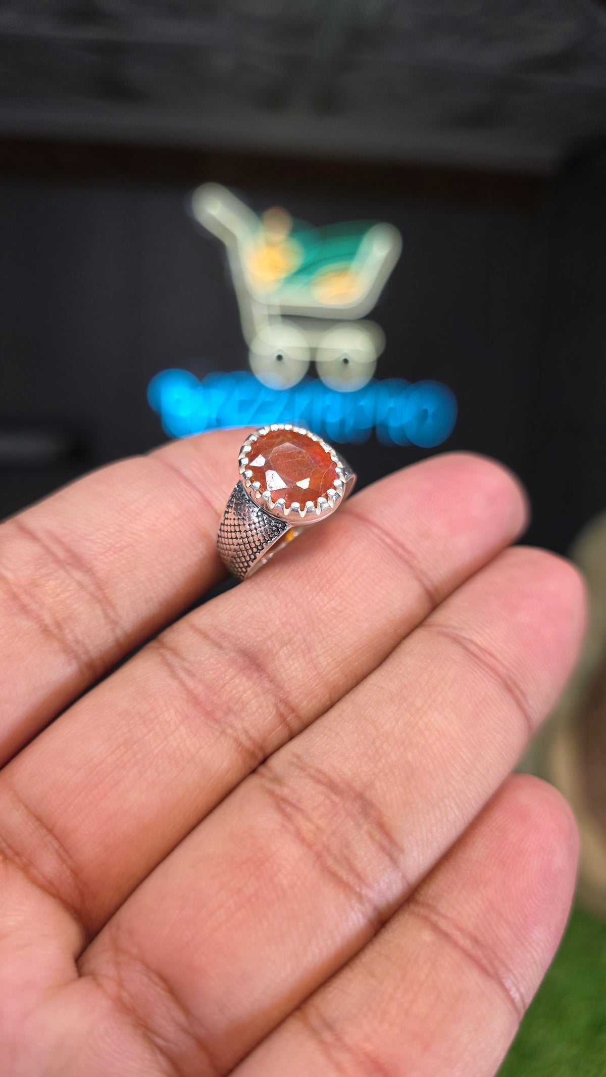 Premium Quality Pukhraj Ring