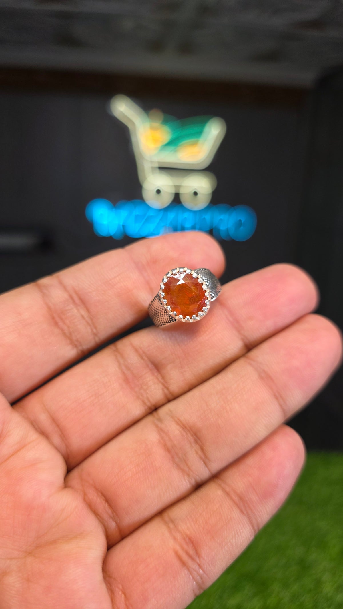 Premium Quality Pukhraj Ring