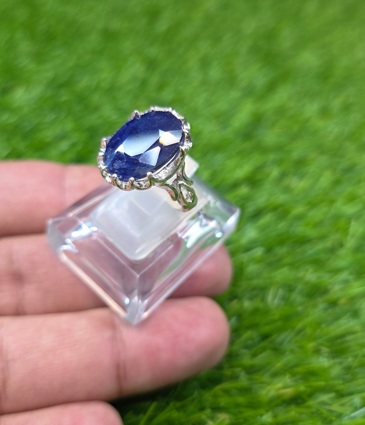 Premium Quality Neelam Ring