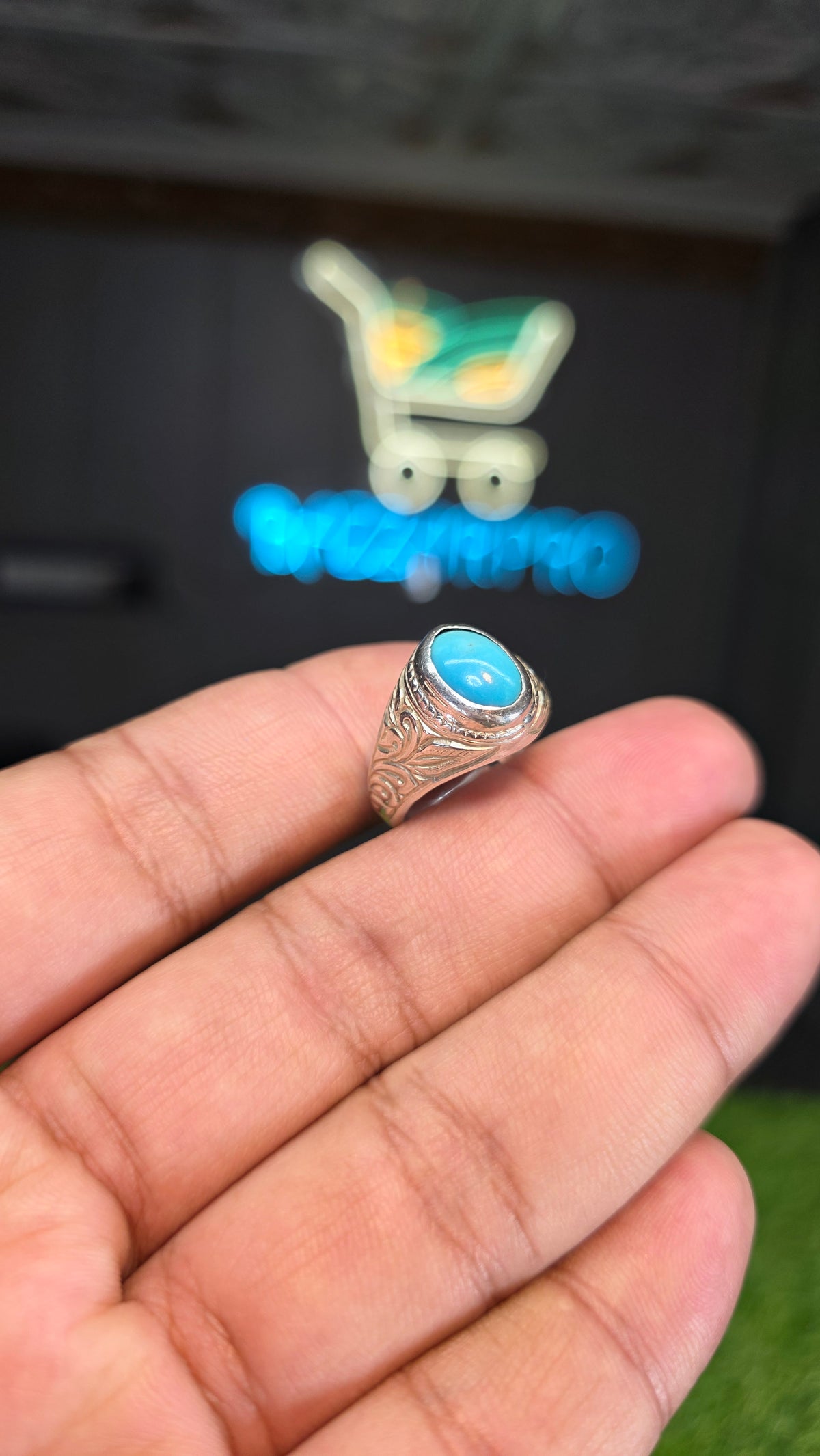Premium Quality Feroza Ring