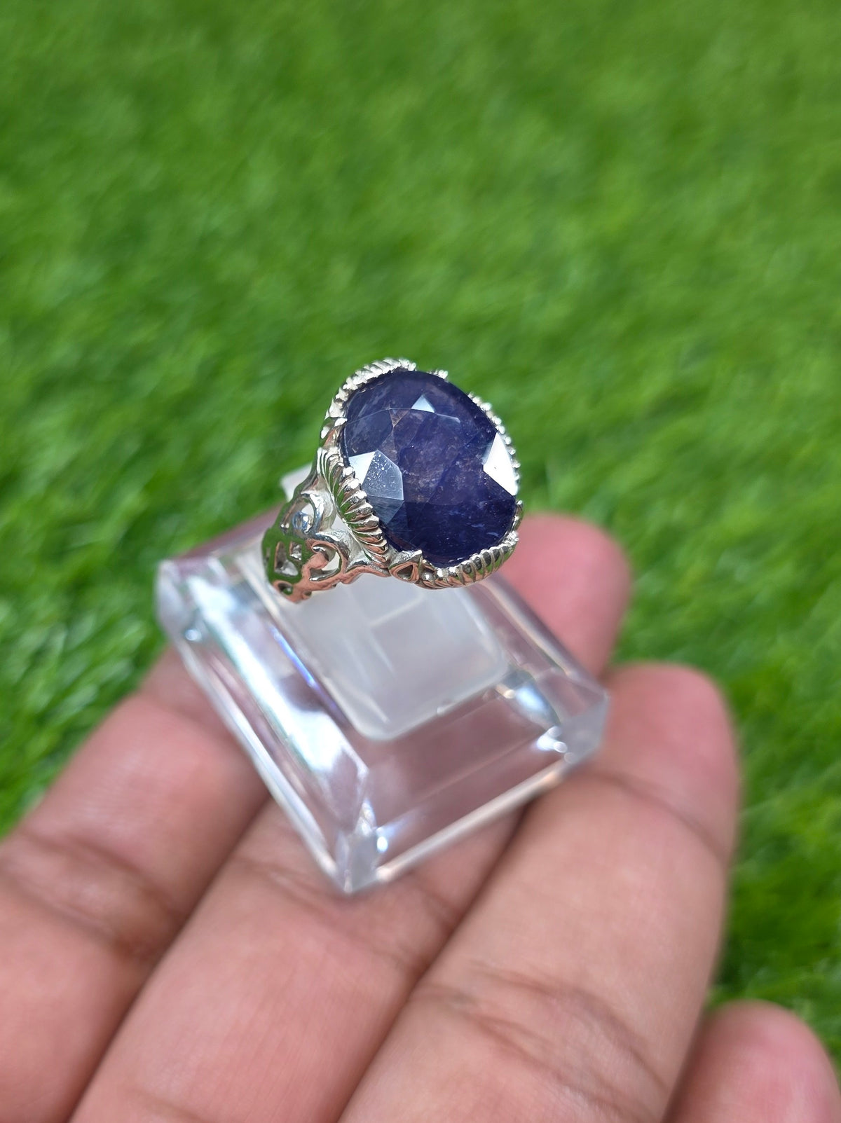 Premium Quality Neelam Ring