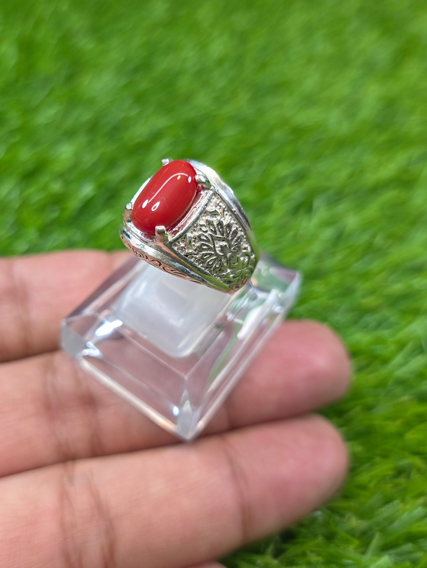 Premium Quality Marjan Ring
