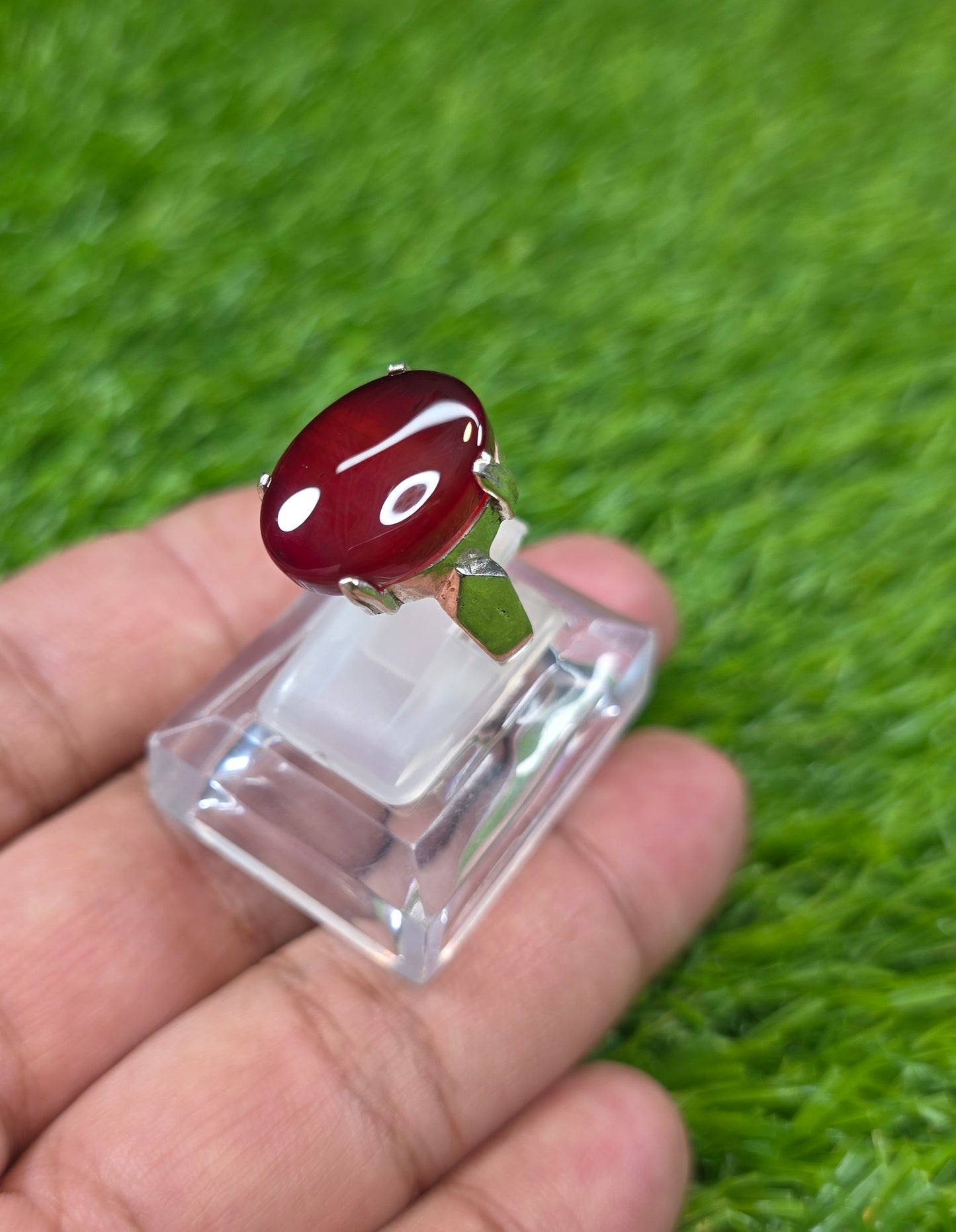Premium Quality Yamni Aqeeq Ring