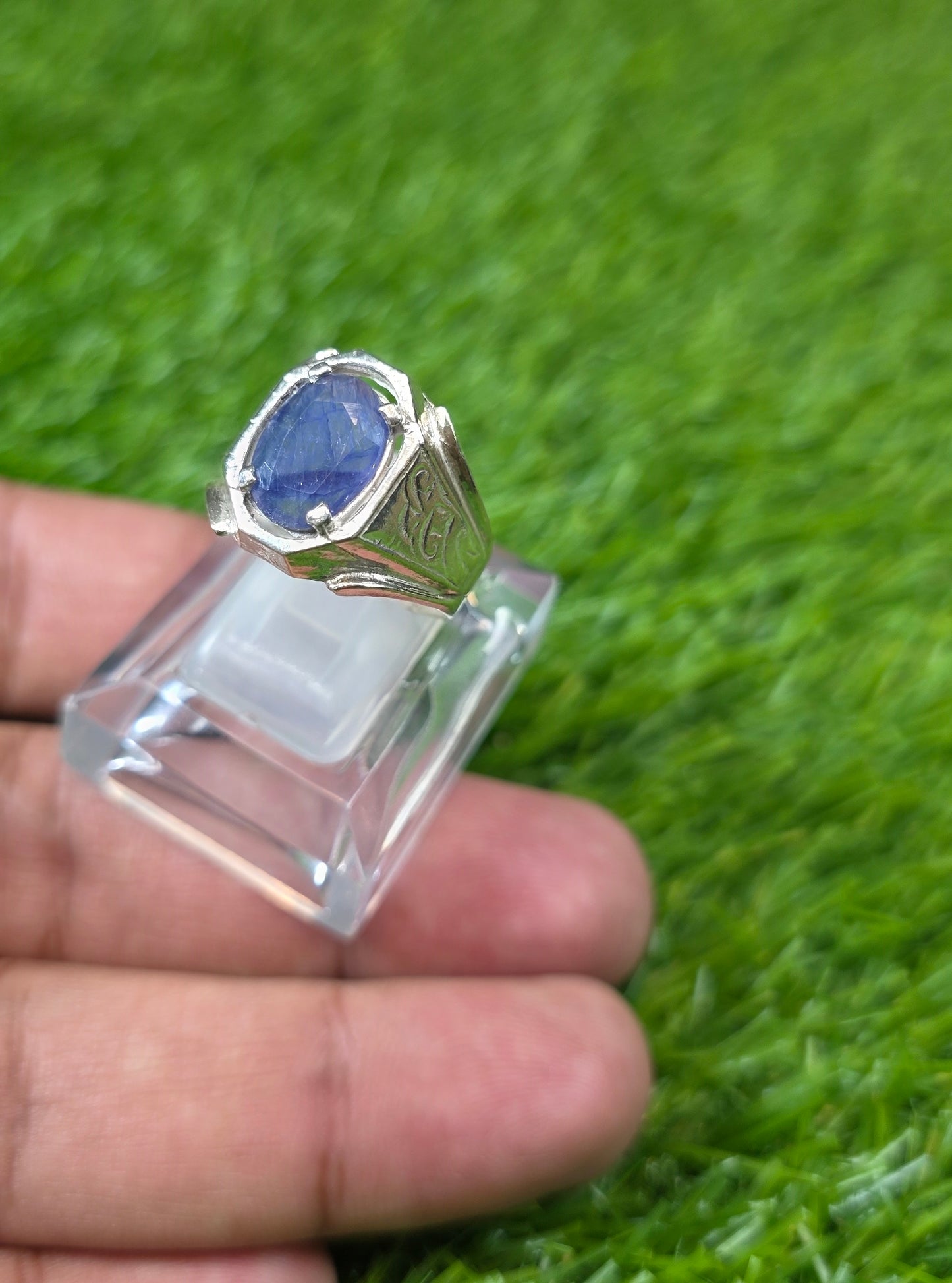 Premium Quality Neelam Ring