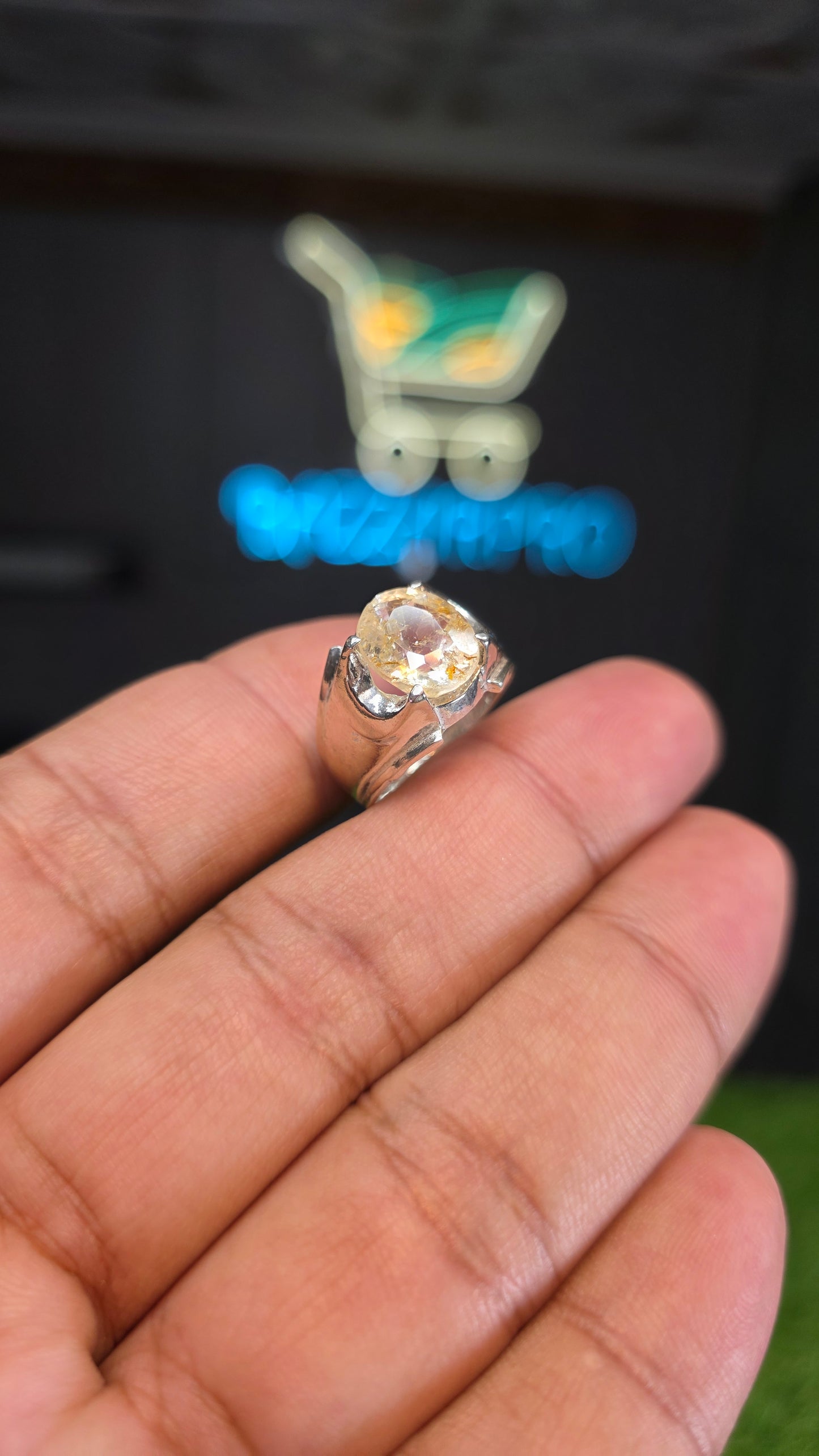 Premium Quality Ceylon Topaz Ring
