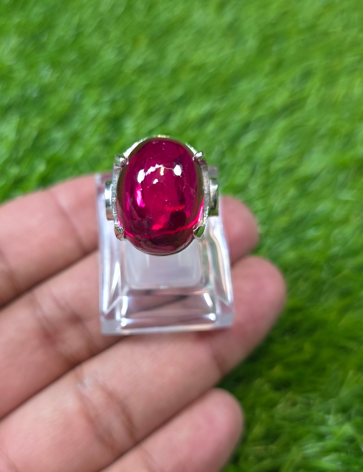 Premium Quality Pota Yaqoot Ring