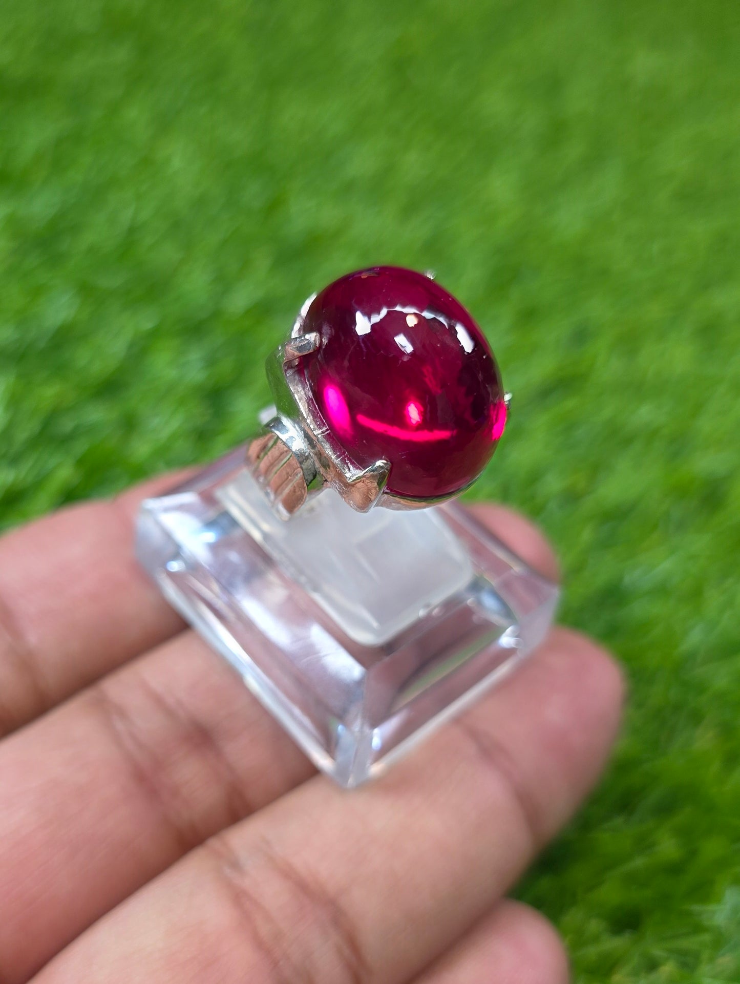 Premium Quality Pota Yaqoot Ring