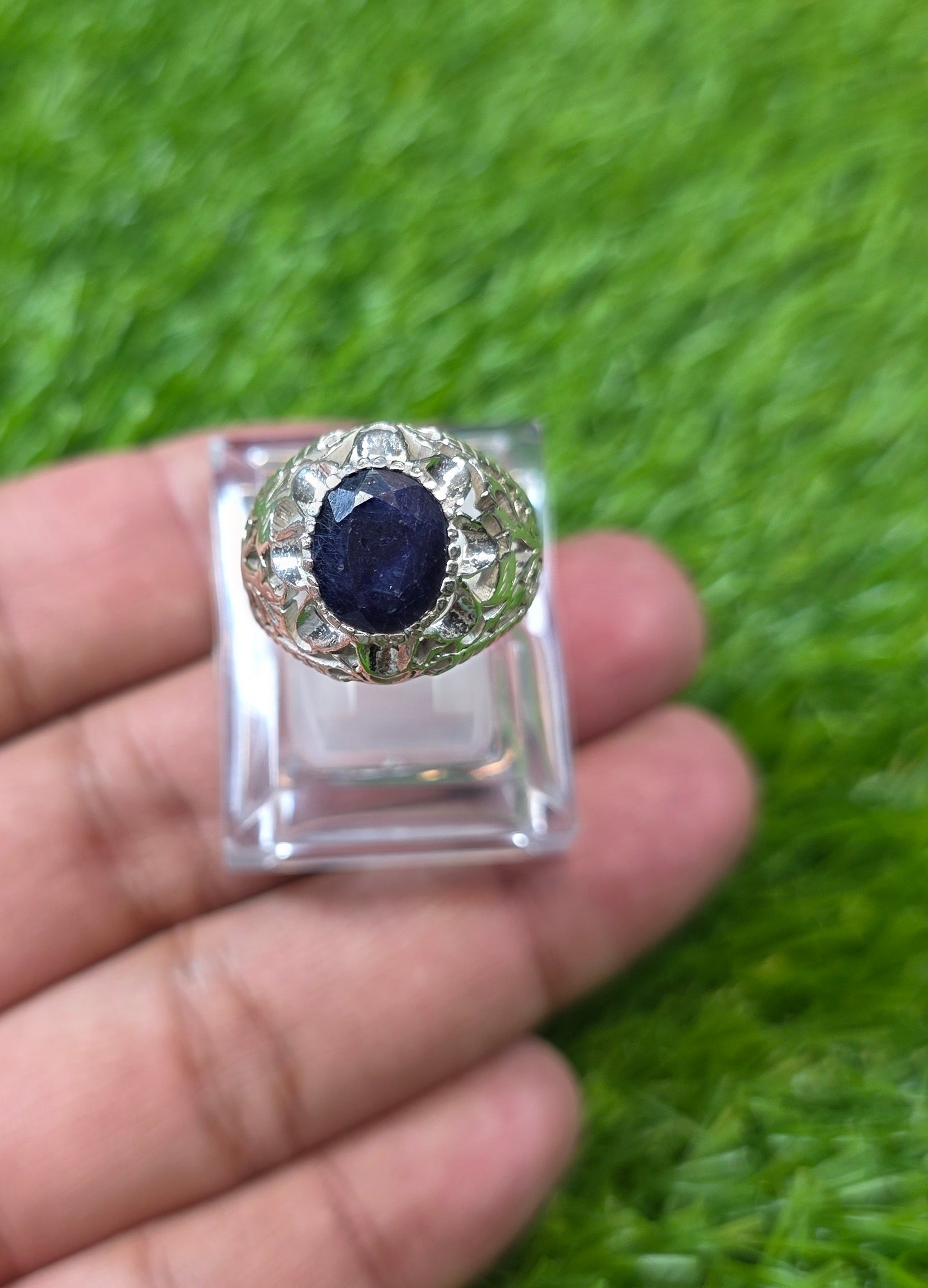 Premium Quality Neelam Ring