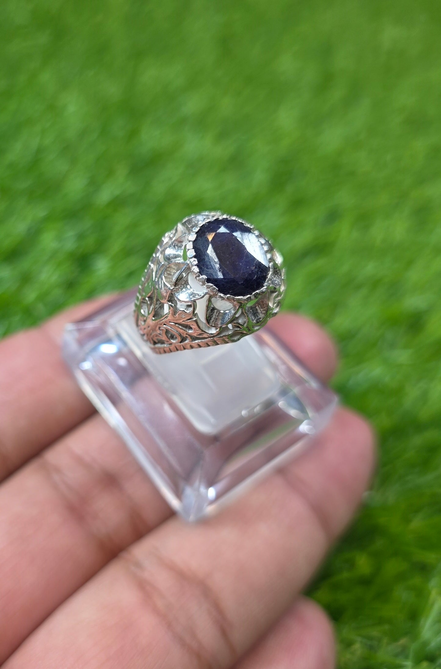 Premium Quality Neelam Ring