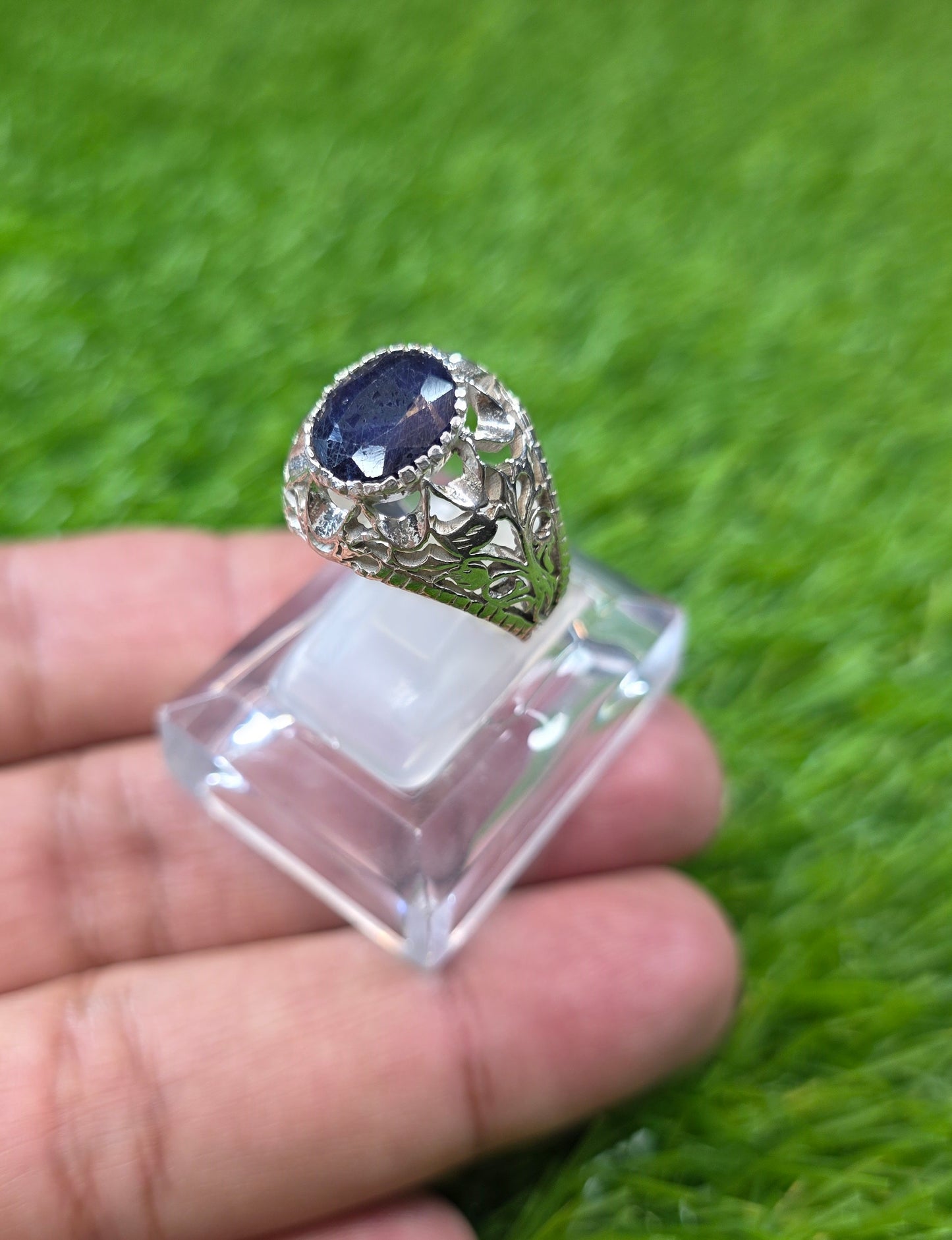 Premium Quality Neelam Ring
