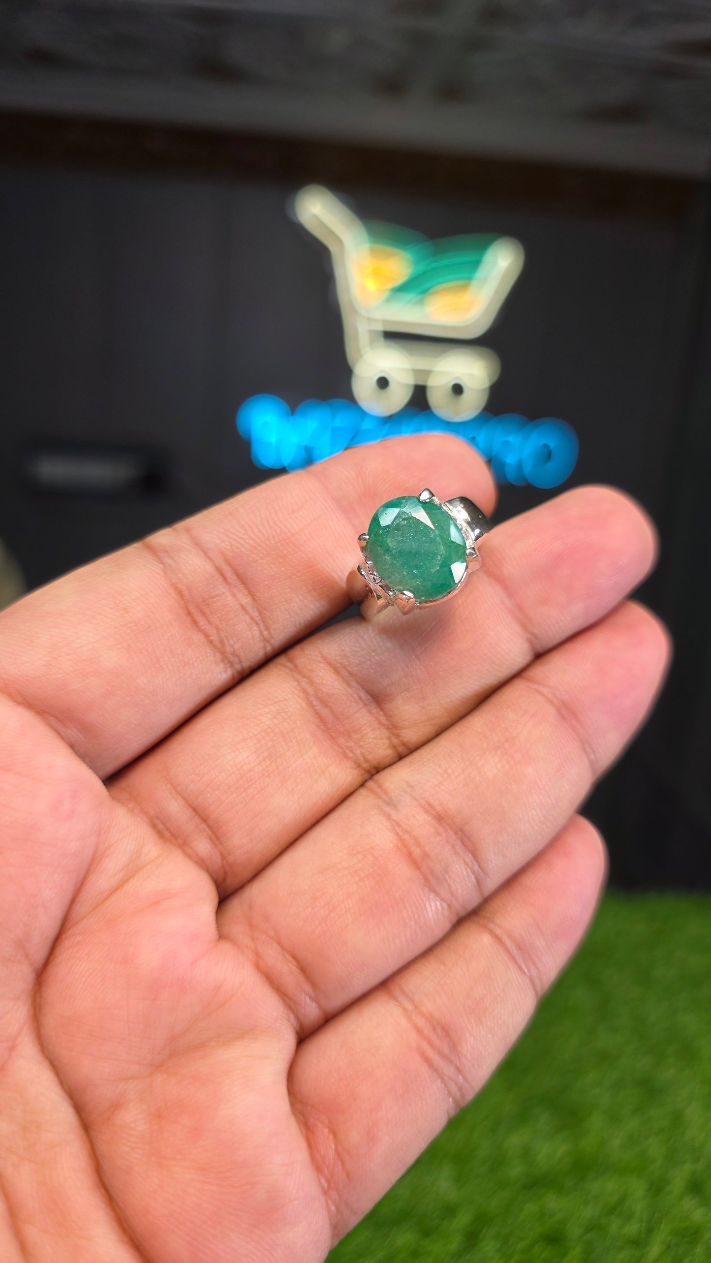 Premium Quality Zamurd Ring