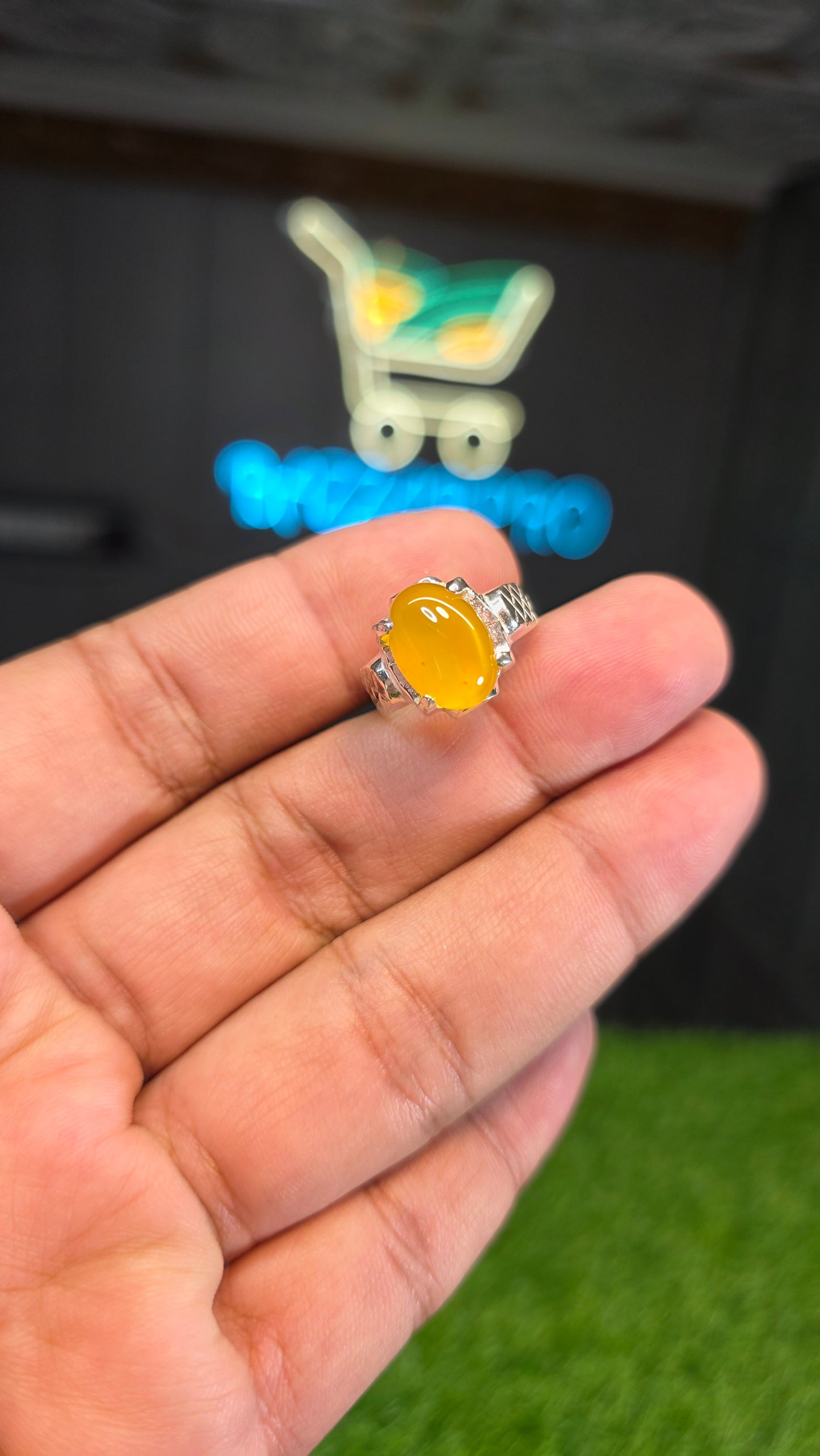 Premium Quality Zarad Aqeeeq Ring