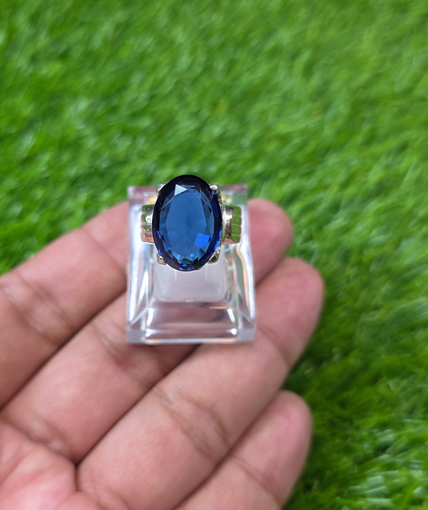 Premium Quality Neelam Ring
