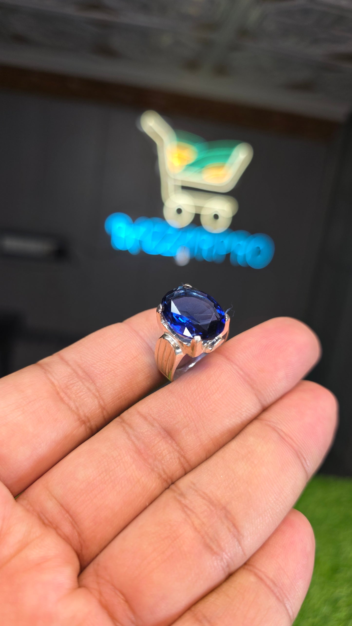Premium Quality Neelam Ring