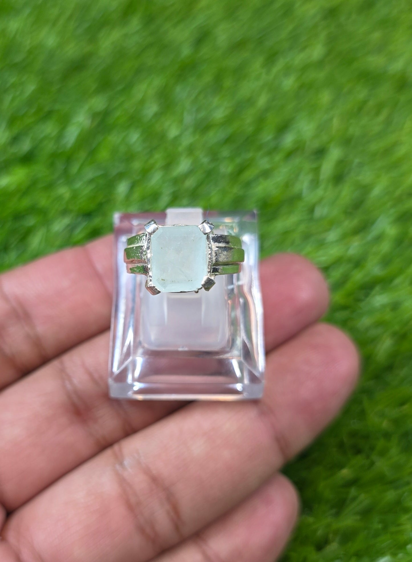 Premium Quality Aquamarine Ring